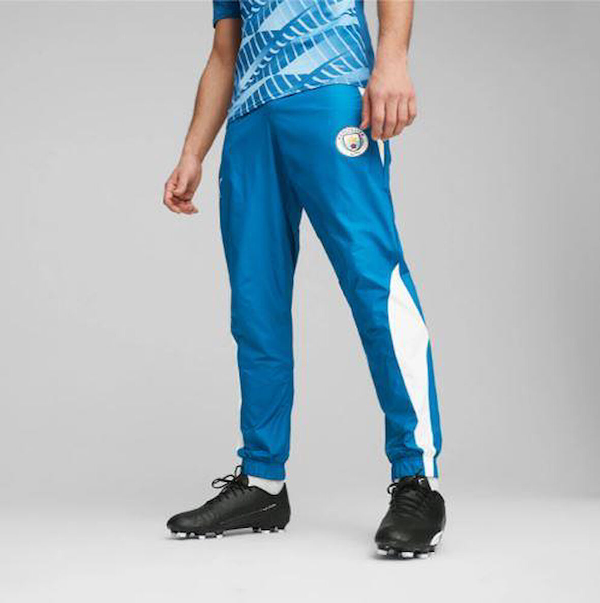 Puma Manchester Cıty Prematch Mavi Erkek Eşofman Altı 772847-10