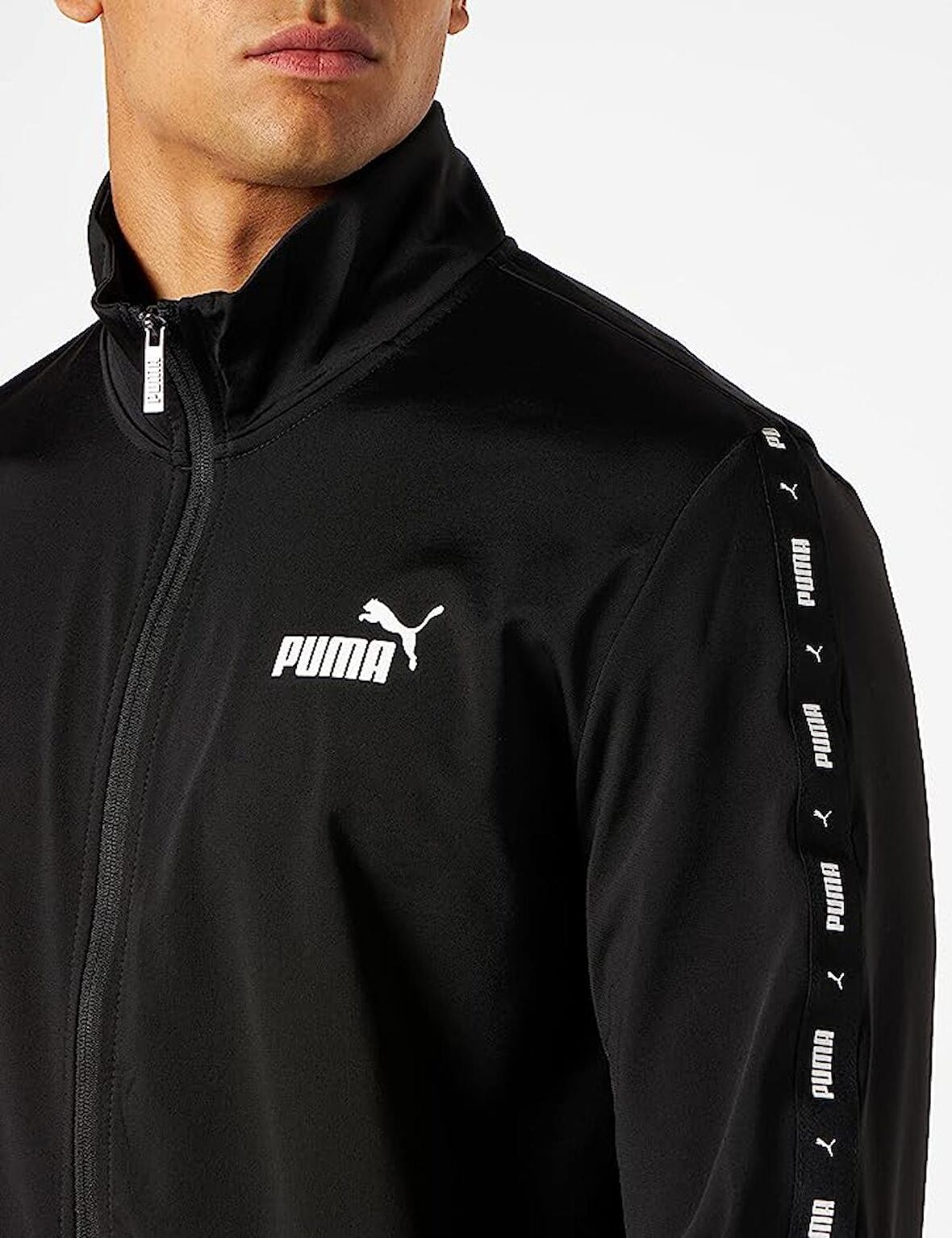 Puma Tape Poly Suit cl SİYAH Erkek Eşofman Takımı