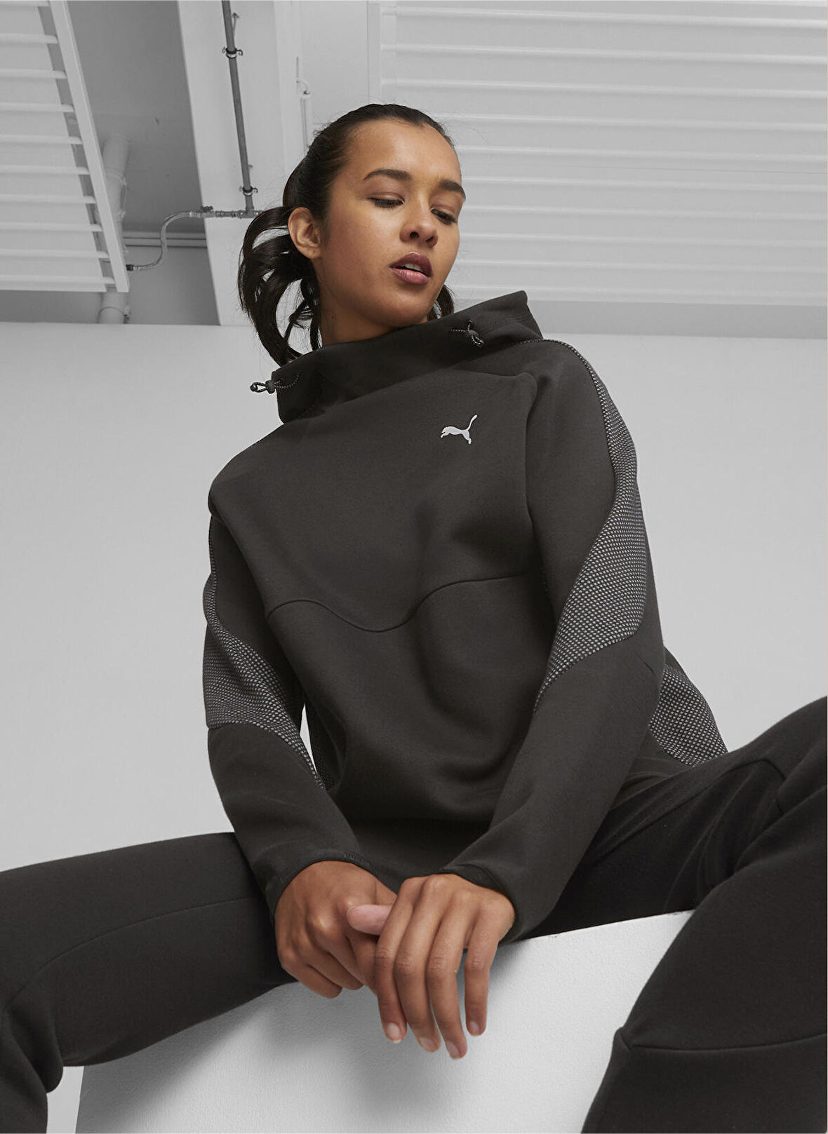 Puma Sweatshirt, XS, Siyah