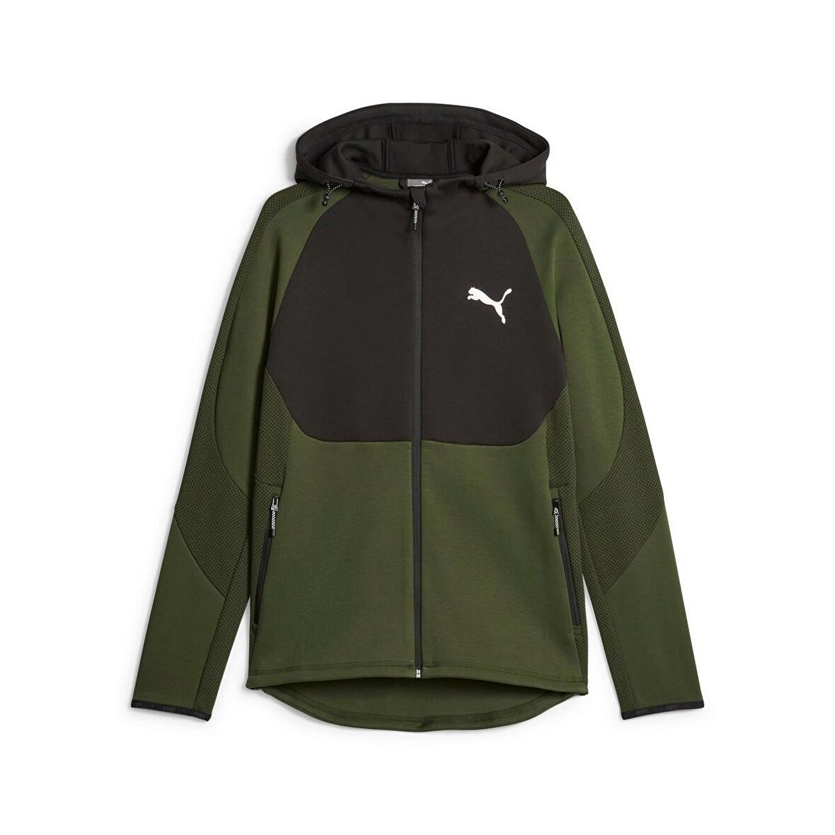 Puma 67593031 Evostripe Full-Zip Hoodie Dk Erkek Sweatshirt