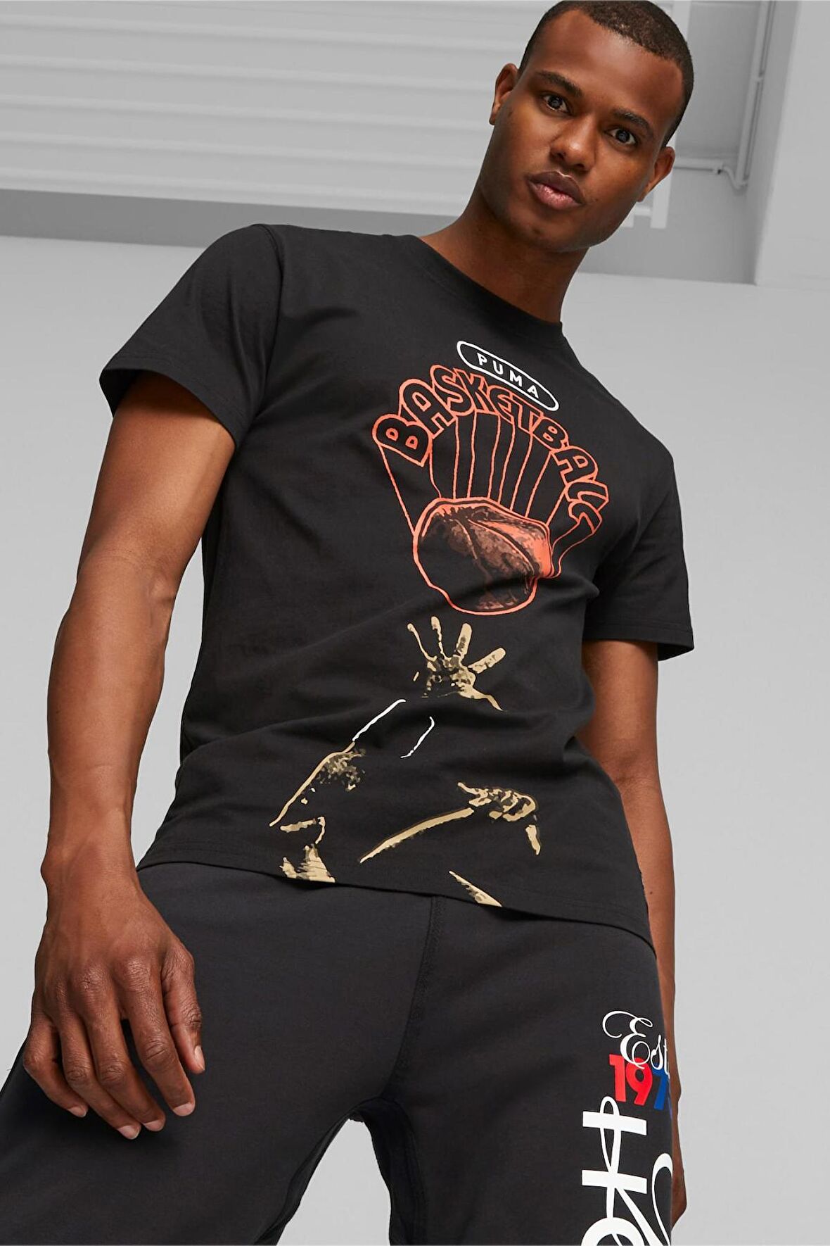 Puma 62201101 Franchise Q3 Graphic Tee 1 Erkek Tişört