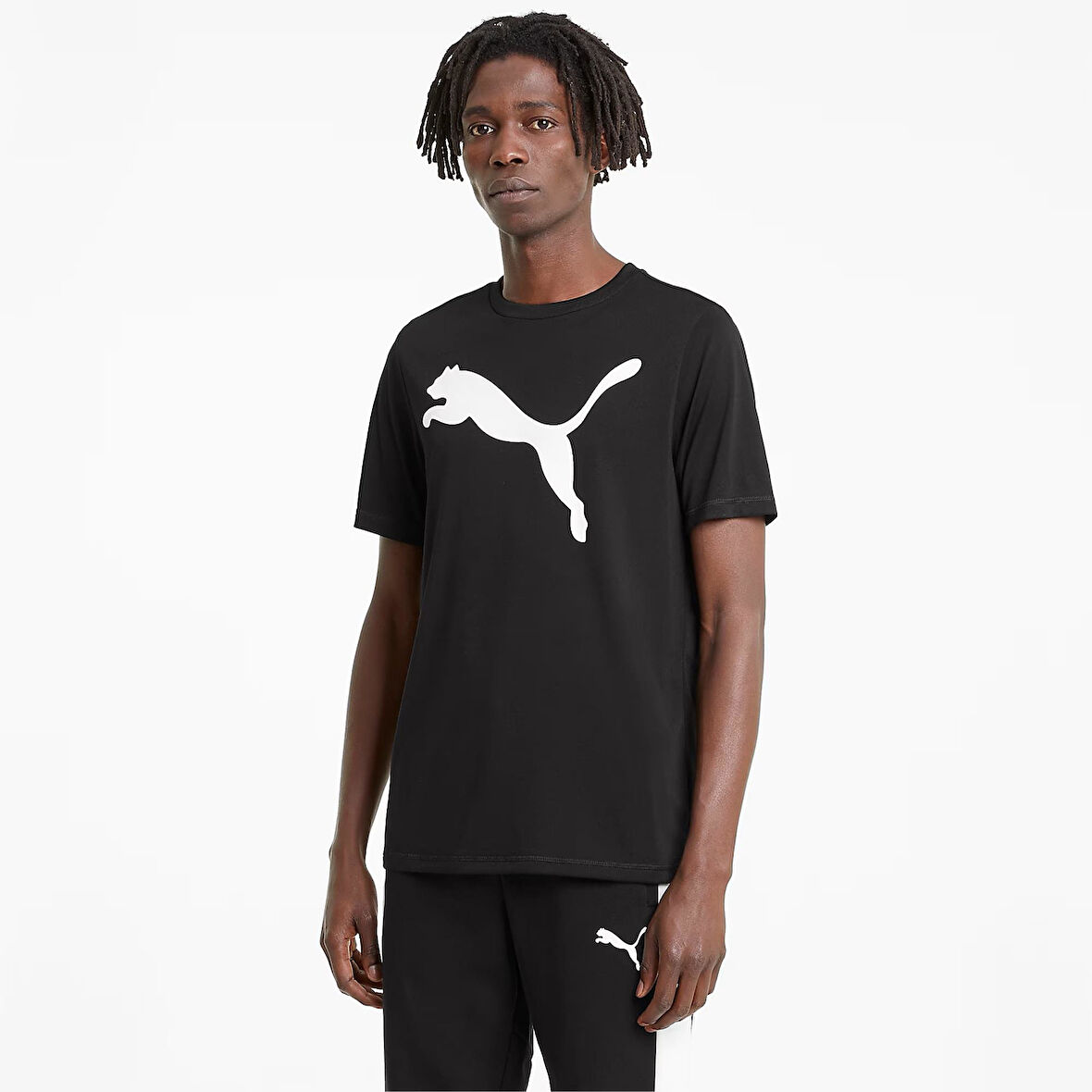 PUMA Active Big Logo Tee Erkek Tshirt