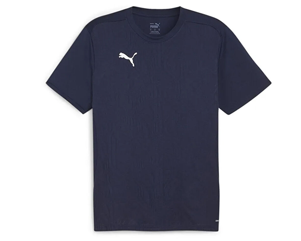 Puma Teamfinal Training Jersey Erkek Futbol Antrenman Tişörtü 65855706 Lacivert