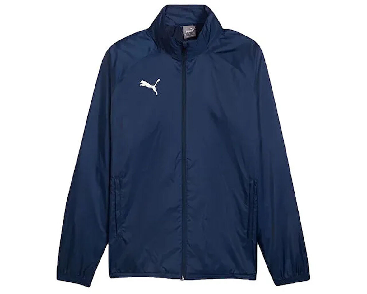 Puma Teamgoal All Weather Jacket Erkek Futbol Antrenman Yağmurluk 65903806 Lacivert