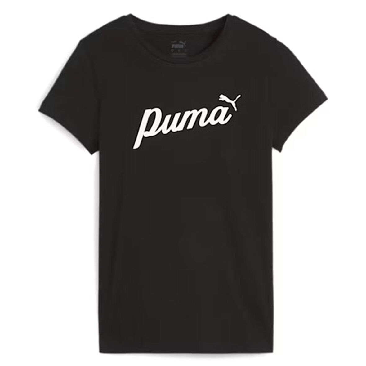 Essential+ Kadın Siyah Günlük Stil T-Shirt 67931501