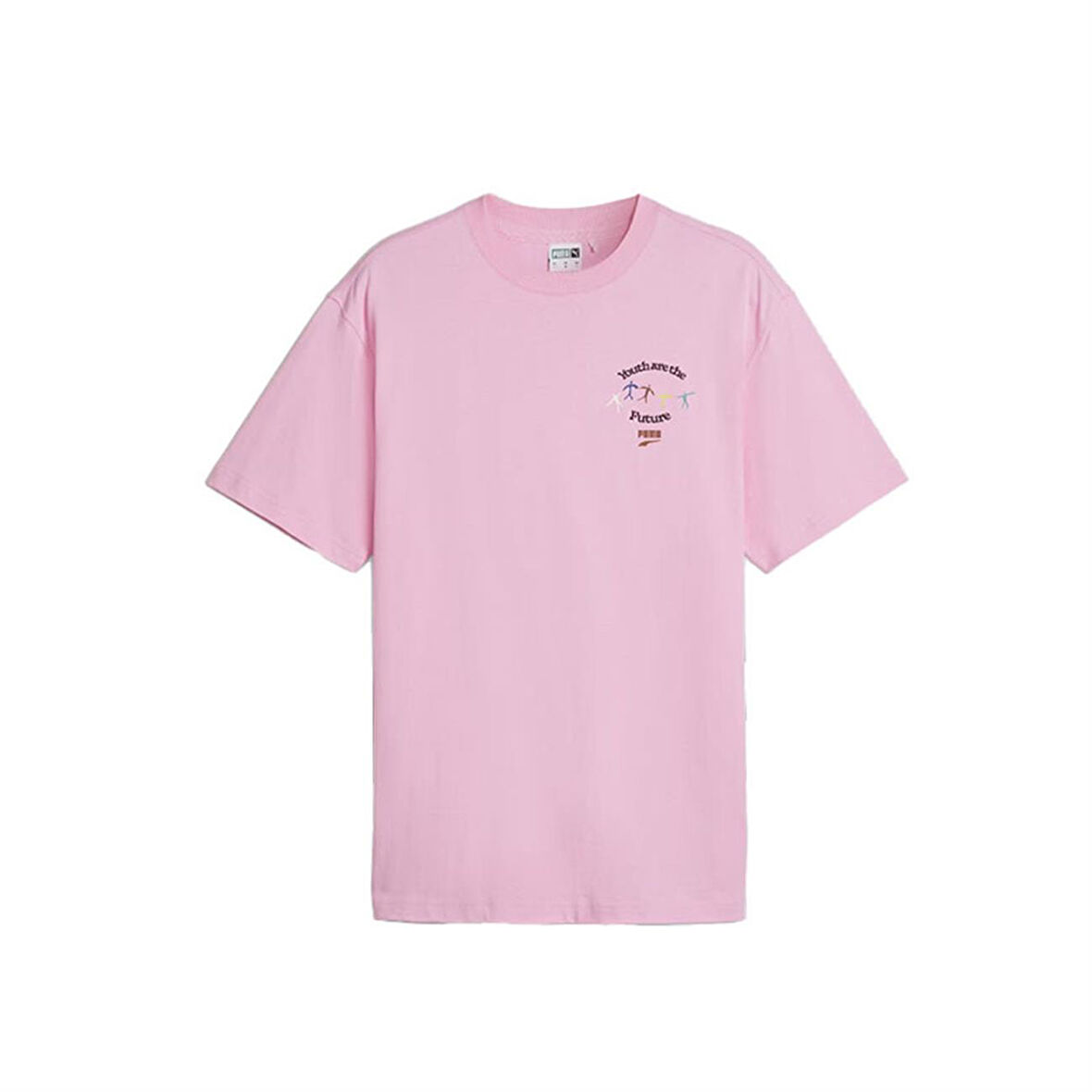 Puma Downtown Graphic Erkek T-Shirt 623558-30 Pembe
