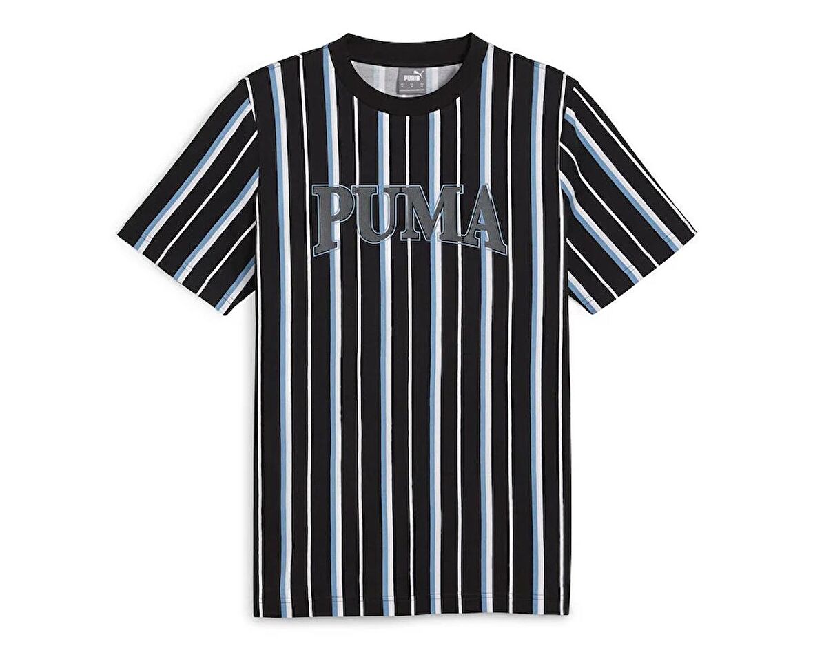 Puma Puma Squad Aop Tee Erkek Günlük Tişört 67897301 Siyah