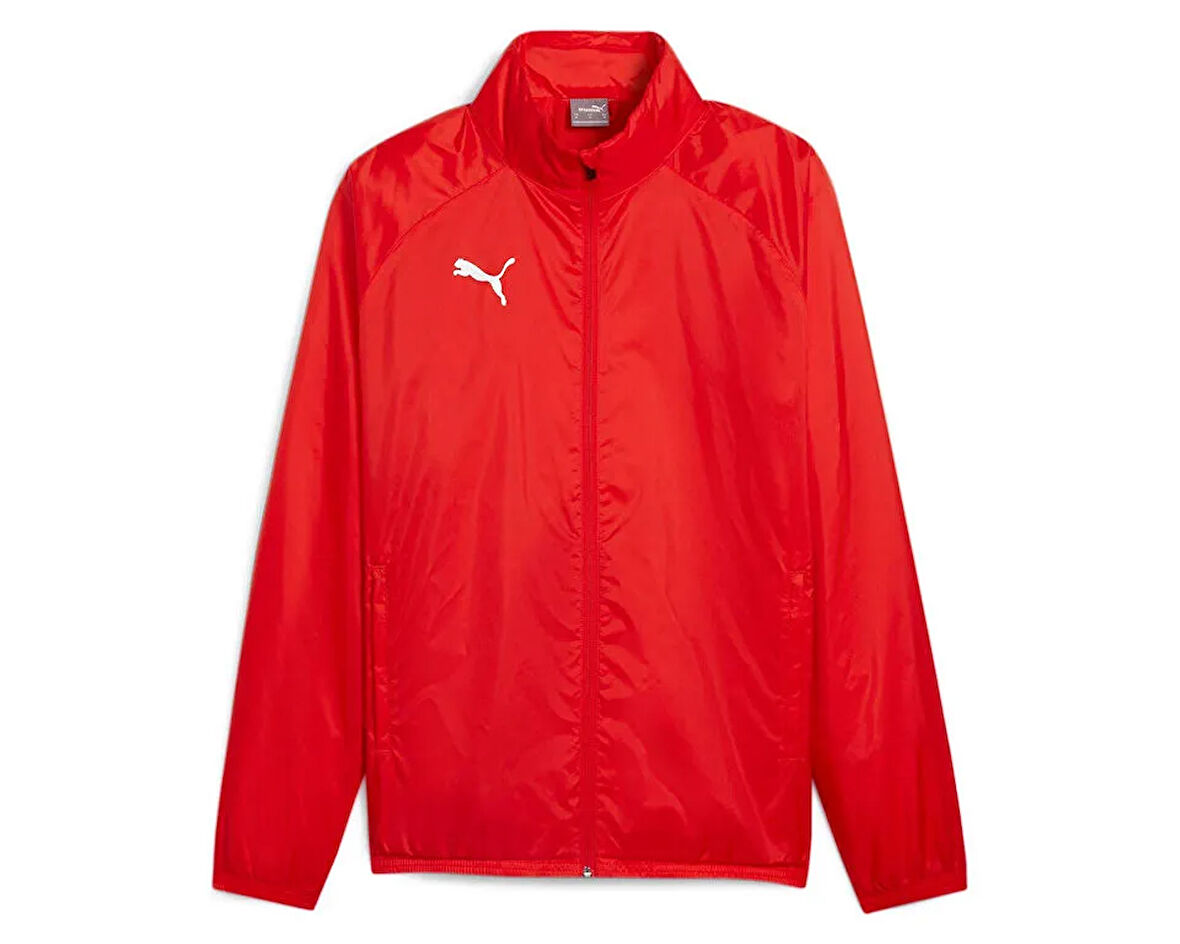 Puma Teamgoal All Weather Jacket Erkek Futbol Antrenman Yağmurluk 65903801 Kırmızı