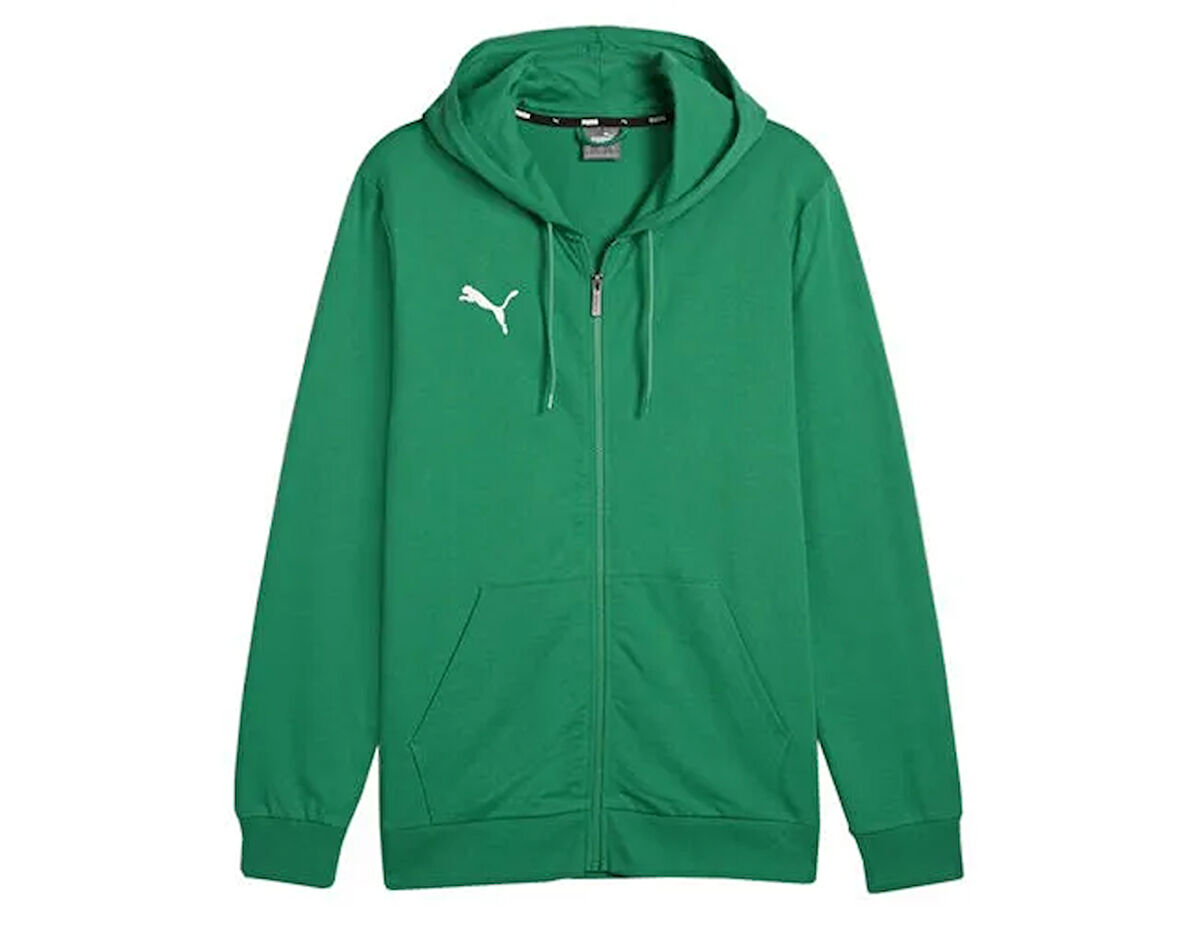 Puma Teamgoal Casuals Hooded Erkek Futbol Antrenman Eşofman Üstü 65859505 Yeşil