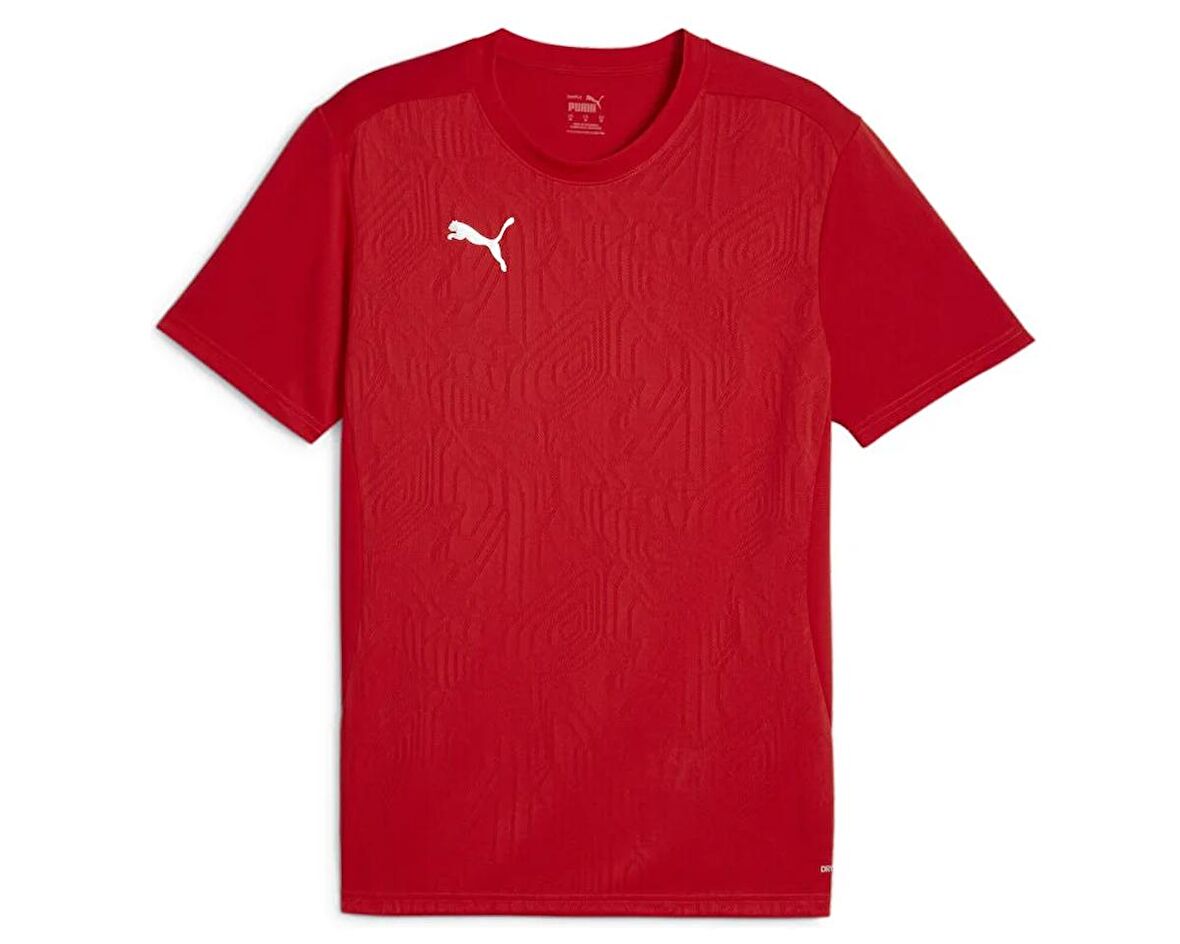 Puma Teamfinal Training Jersey Erkek Futbol Antrenman Tişörtü 65855701 Kırmızı
