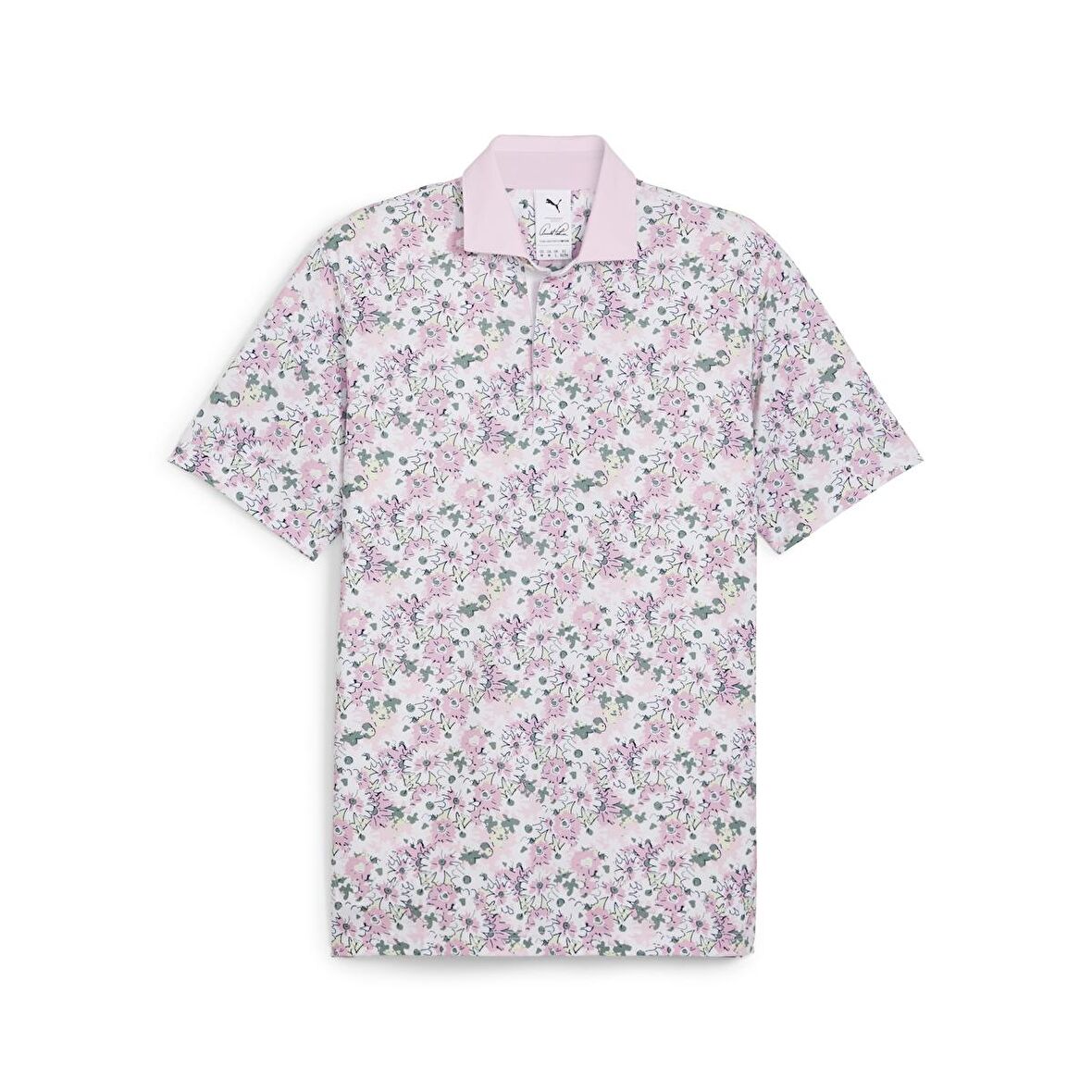 Puma AP Floral Polo Tshirt / Erkek Çiçek Baskılı Golf Tshirt
