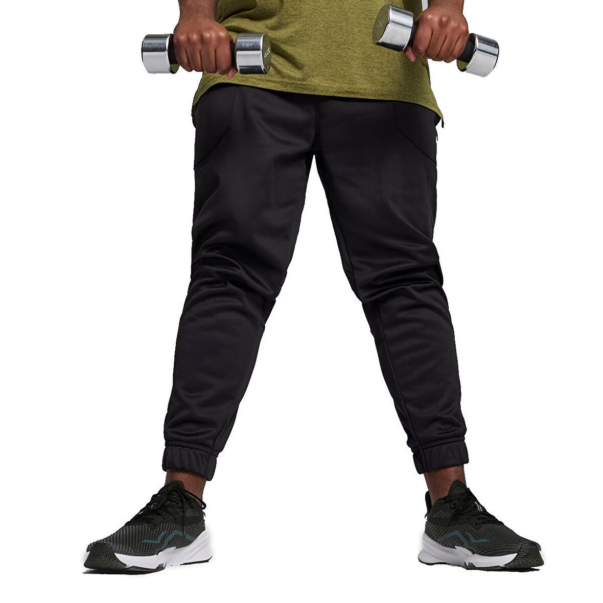 Train Pwr Fleece Erkek Siyah Antrenman Eşofman Altı 52089451