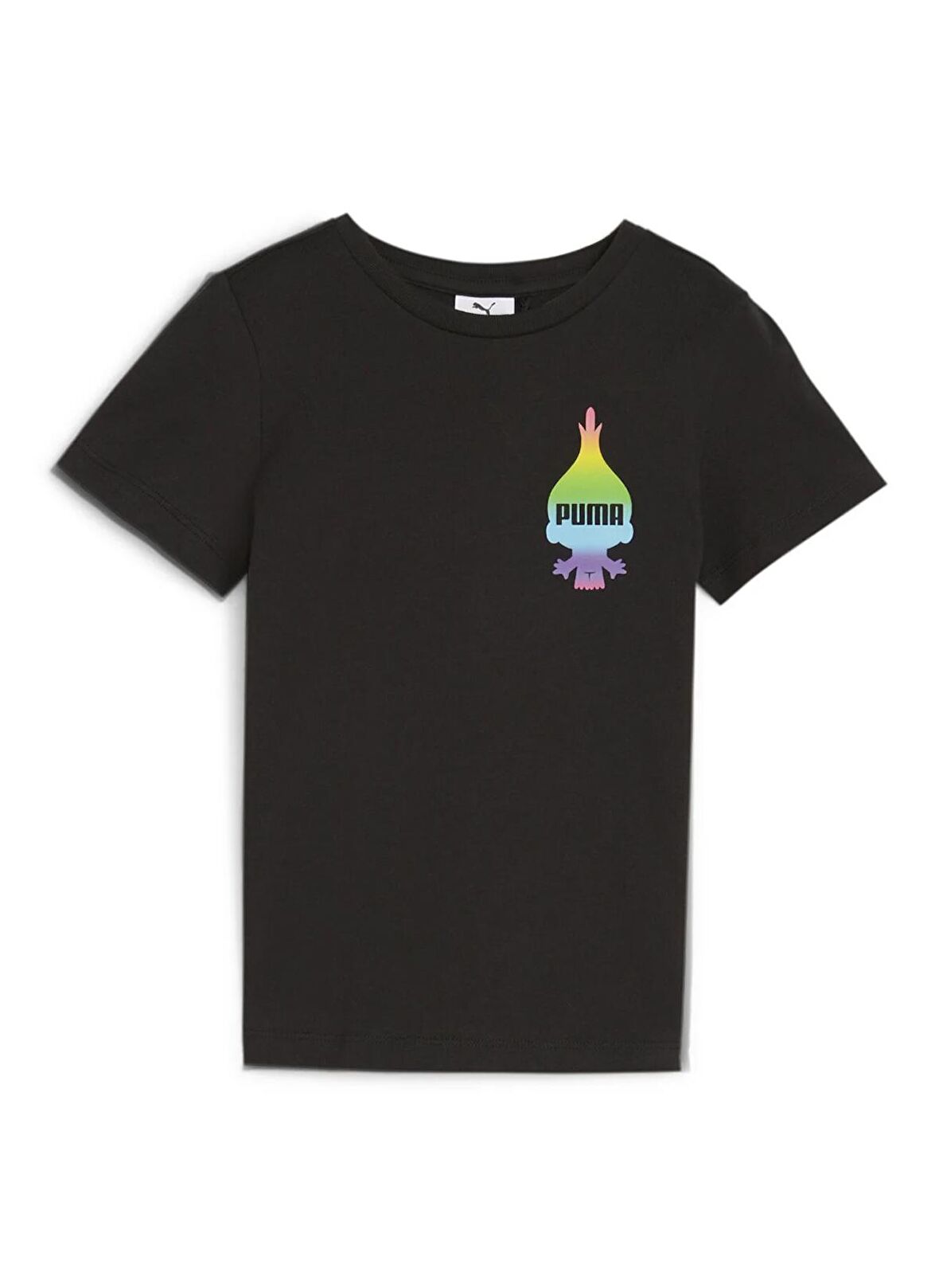 Puma Baskılı Siyah Erkek Çocuk  T-Shirt 62481601-PUMA X TROLLS Tee