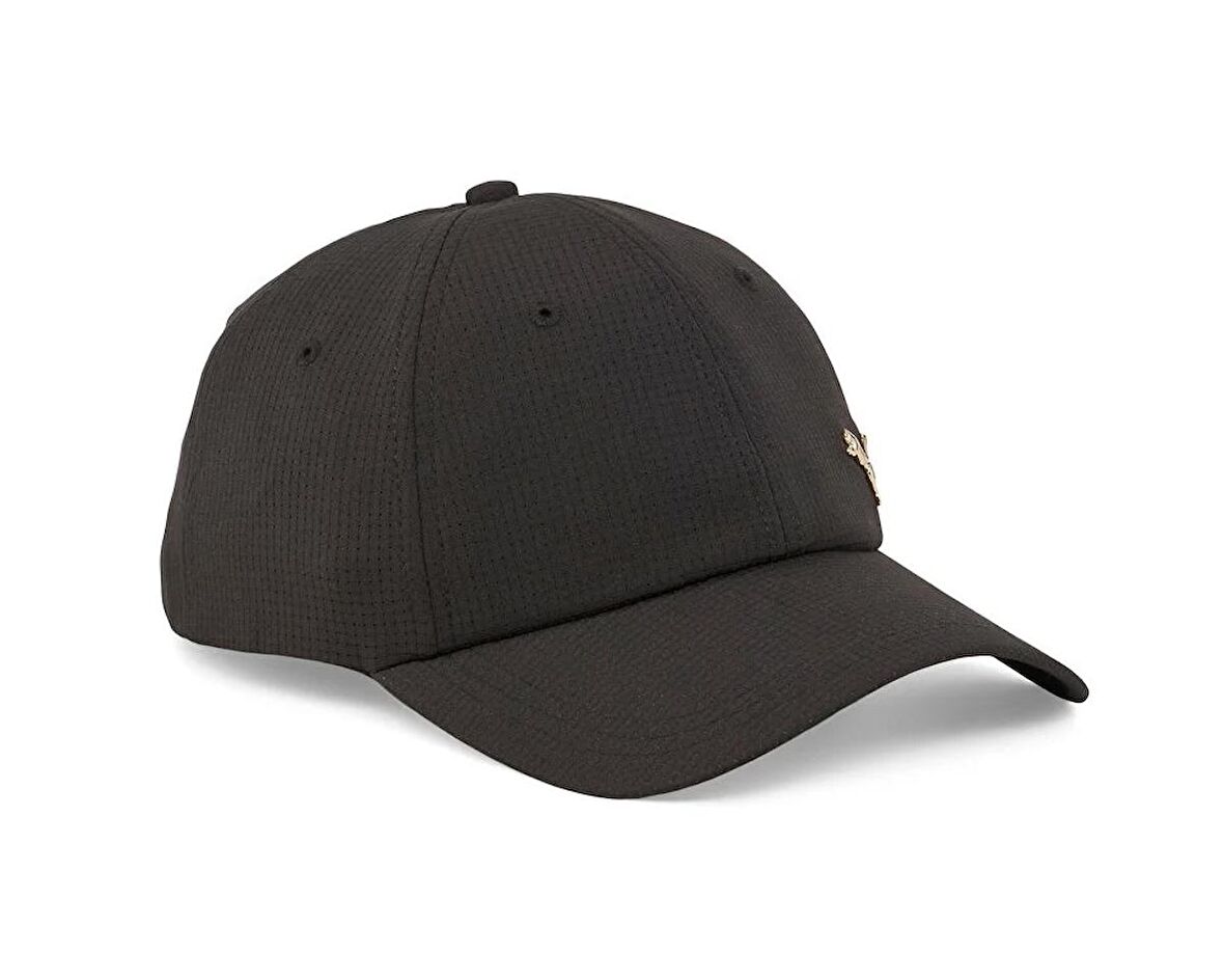 Puma Classics Gold Metal Cat Cap Şapka 2536301 Siyah