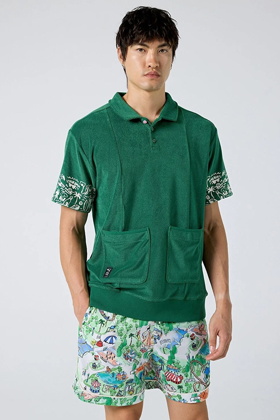 Puma The Fairgrounds Terry Havlu Polo Tişört 62468701