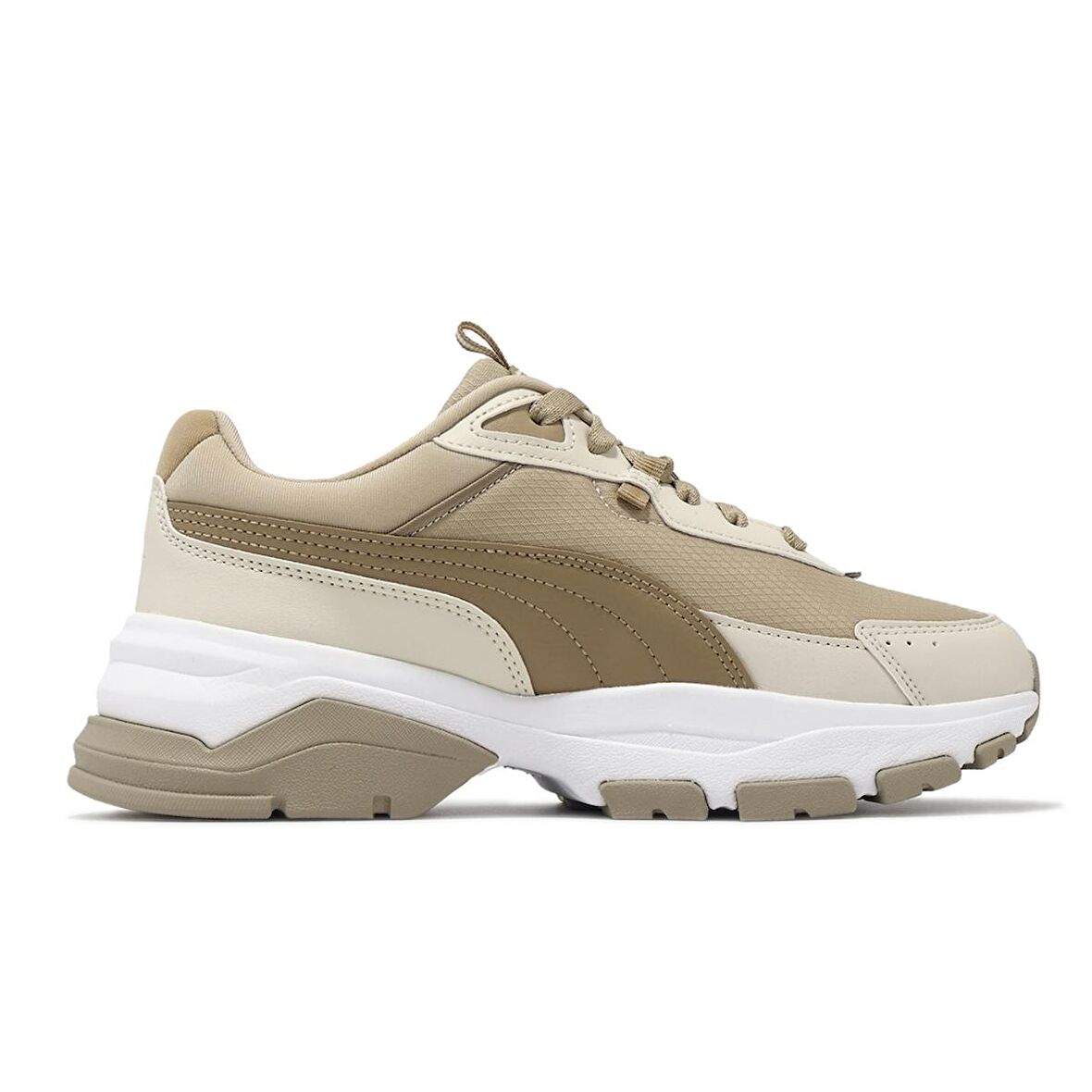 Puma Cassia Via Kadın Bej Sneaker Ayakkabı 38922313