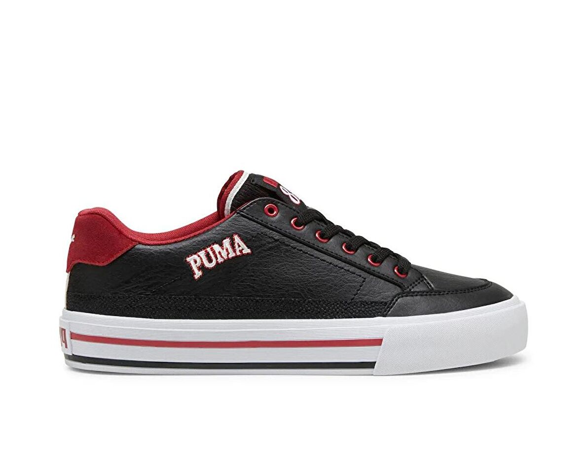 Puma Court Classic Vulc Retro C Erkek Günlük Ayakkabı 39508902 Siyah