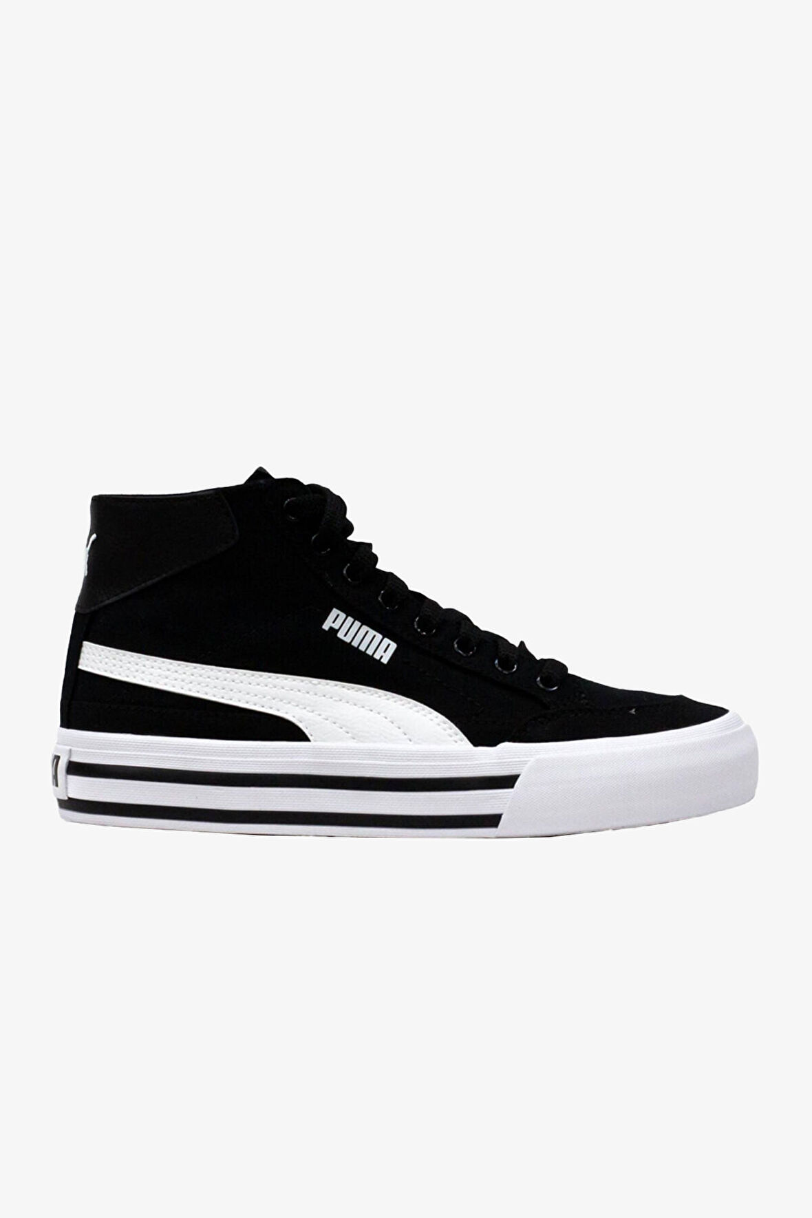 Puma Court Classic Vulc Mid Fs Erkek Siyah Sneaker 39726501
