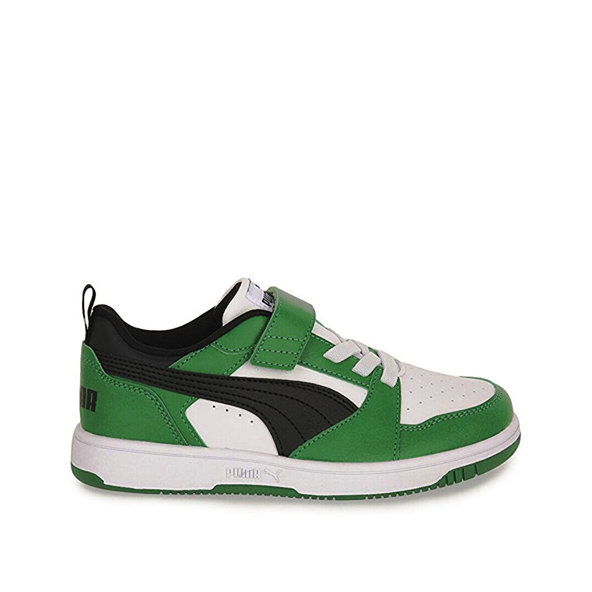 Puma Rebound V6 Lo Ac Çocuk Sneaker 39741905 BEYAZ YEŞİL