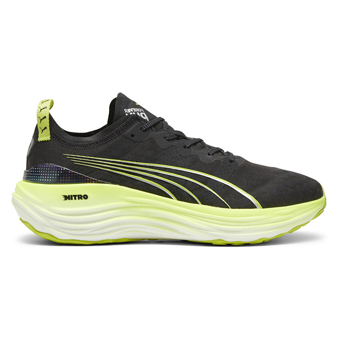 Foreverrun Nitro Erkek Siyah Koşu Ayakkabısı 38007301