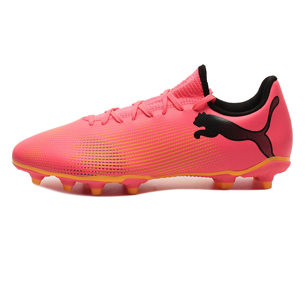 107723-03 Puma Future 7 Play Fg-Ag Erkek Spor Ayakkabı Pembe