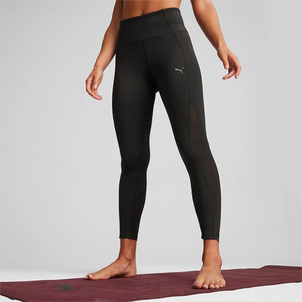 Puma STUDIO ULTRABARE TREND TIGHT SİYAH Kadın Tayt