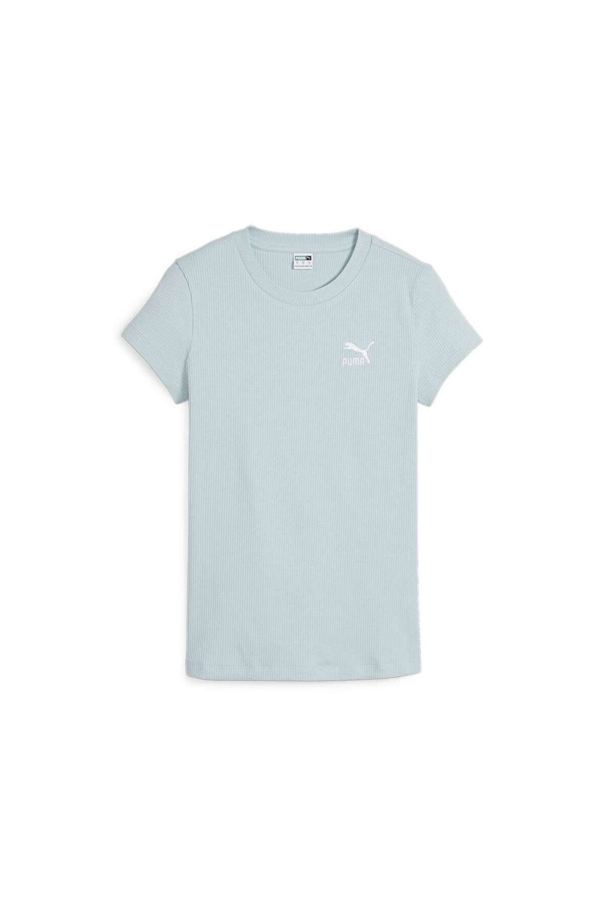 PUMA BAYAN  CLASSICS RİBBED SLİM TEE 62426422