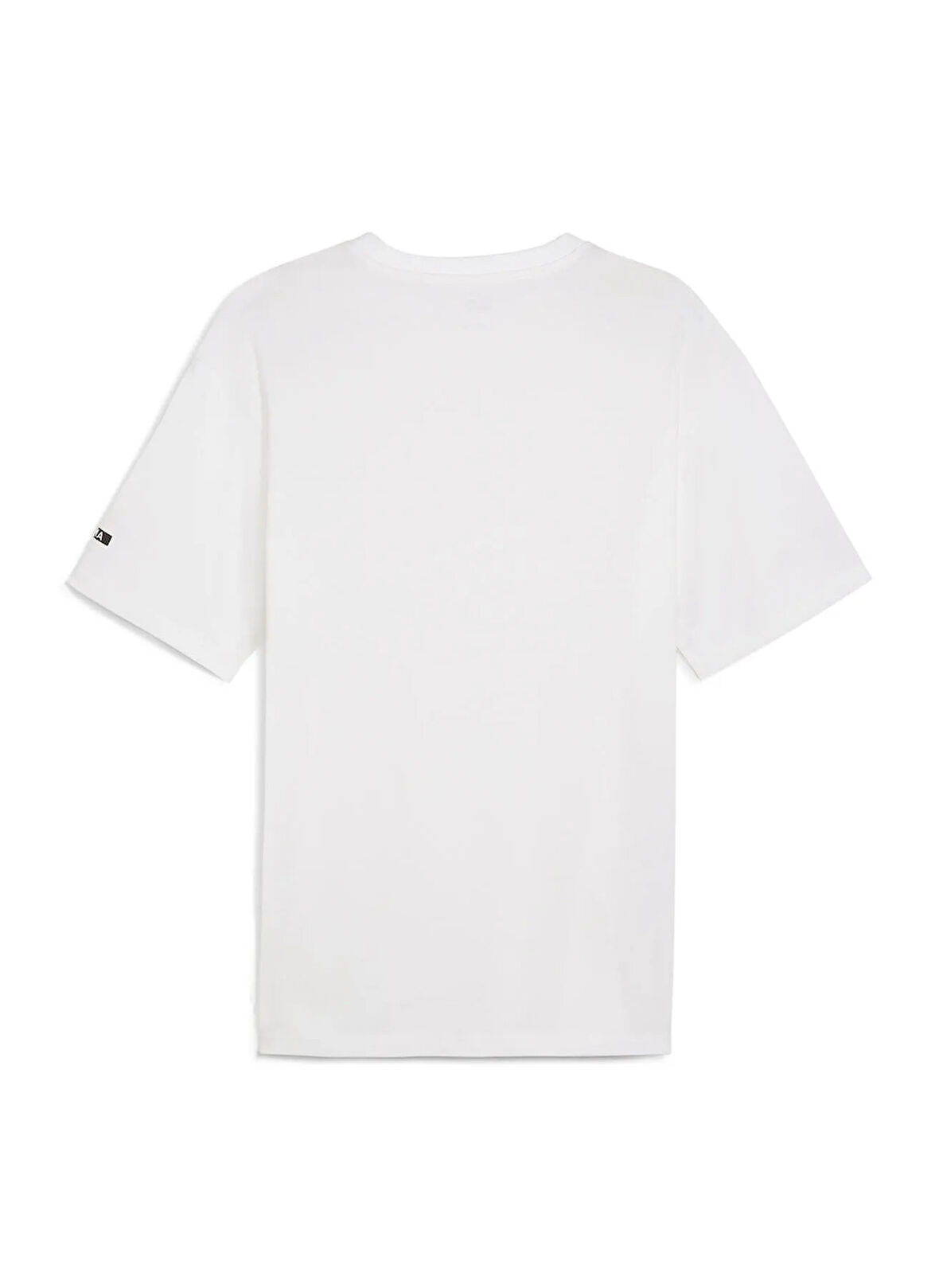 Puma 67891302 RAD/CAL Tee PUMA White Siyah Yuvarlak Yaka Regular Fit Düz Erkek T-Shirt