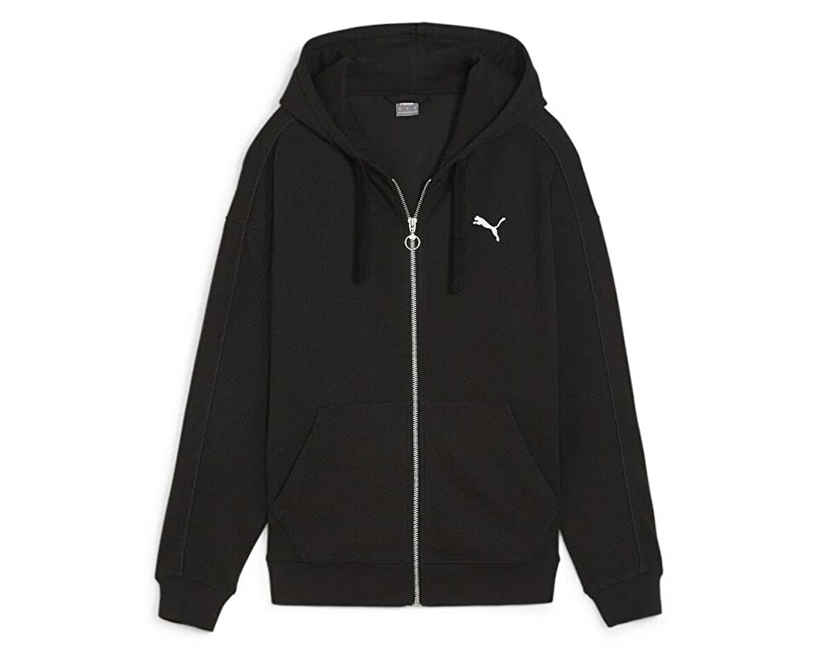 Puma Her Full-Zip Hoodie Kadın Günlük Ceket 67788201 Siyah