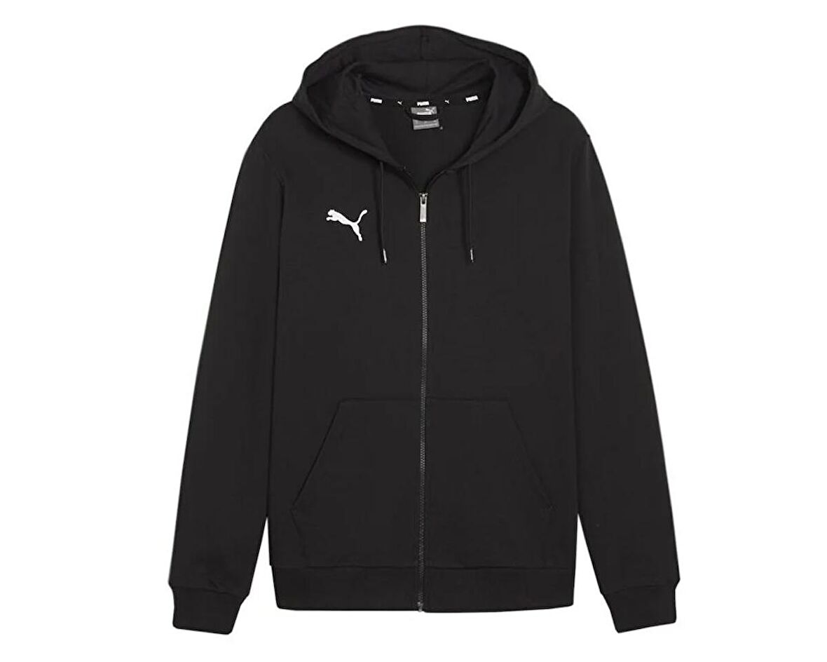Puma Teamgoal Casuals Hooded Erkek Futbol Ceketi 65859503 Siyah