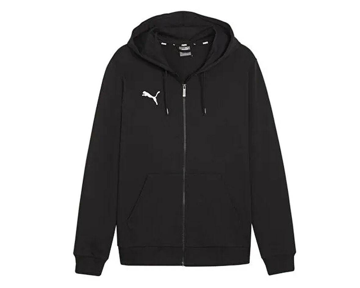 Puma Teamgoal Casuals Hooded Erkek Futbol Ceketi 65859503 Siyah