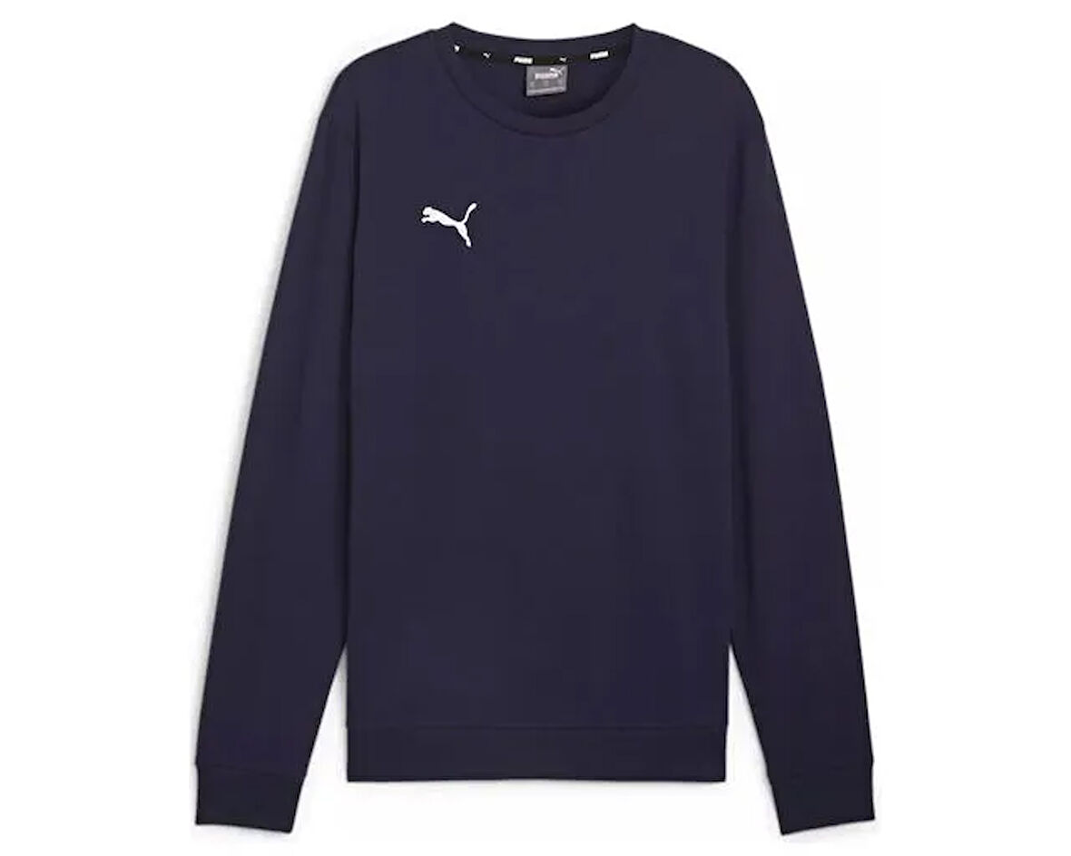 Puma Teamgoal Casuals Crew Neck S Erkek Futbol Sweatshirts 65859206 Lacivert