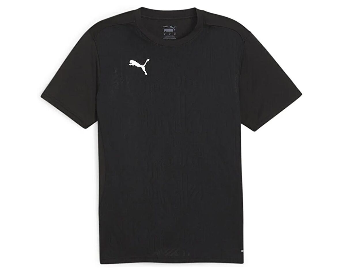 Puma Teamfinal Training Jersey Erkek Futbol Antrenman Tişörtü 65855703 Siyah