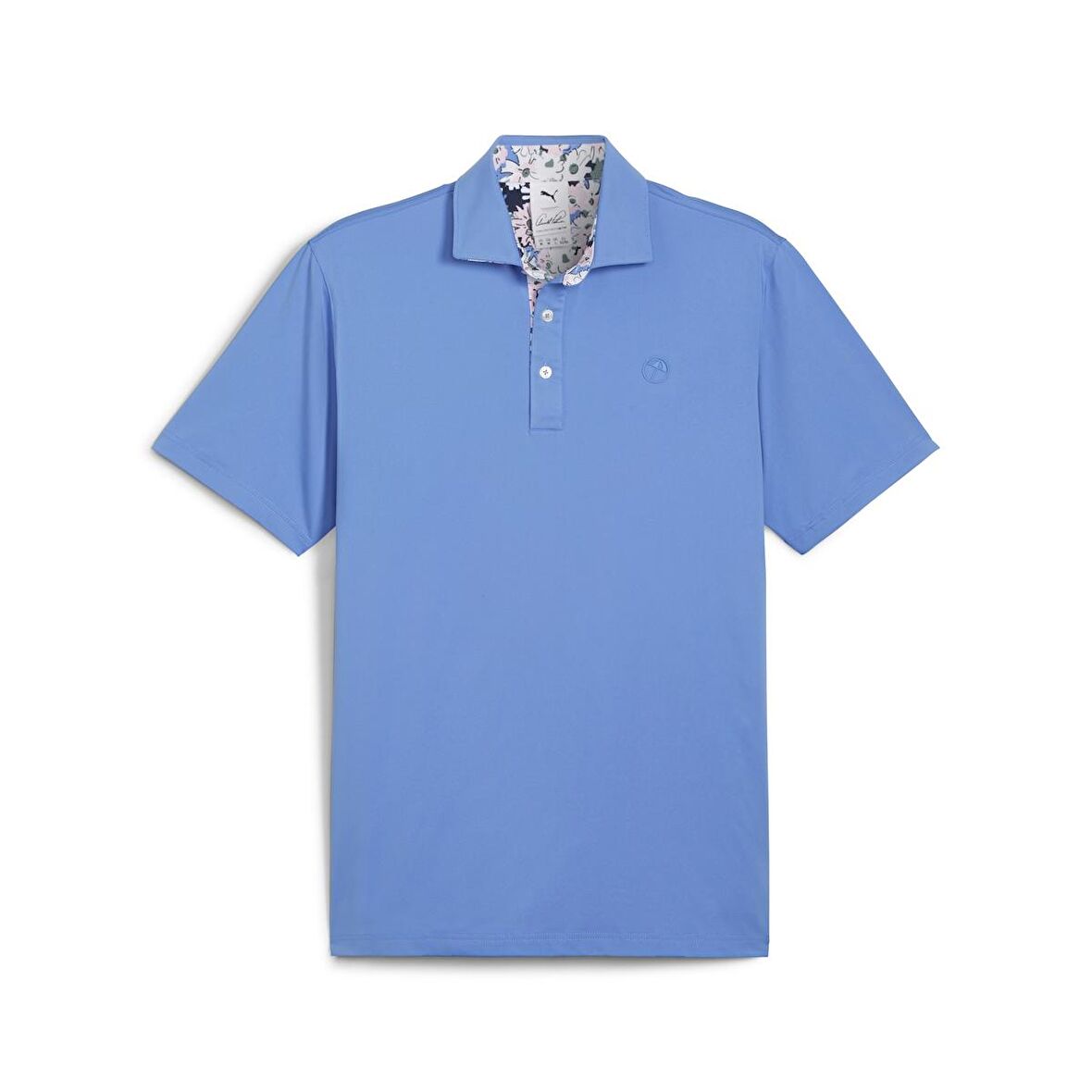 Puma AP Floral Trim Polo Tshirt / Erkek Golf Tshirt