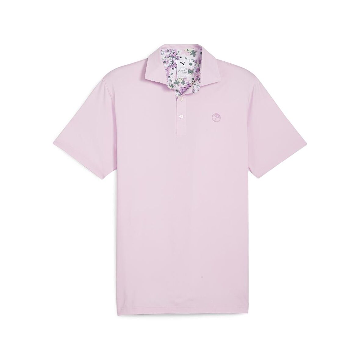 Puma AP Floral Trim Polo Tshirt / Erkek Golf Tshirt