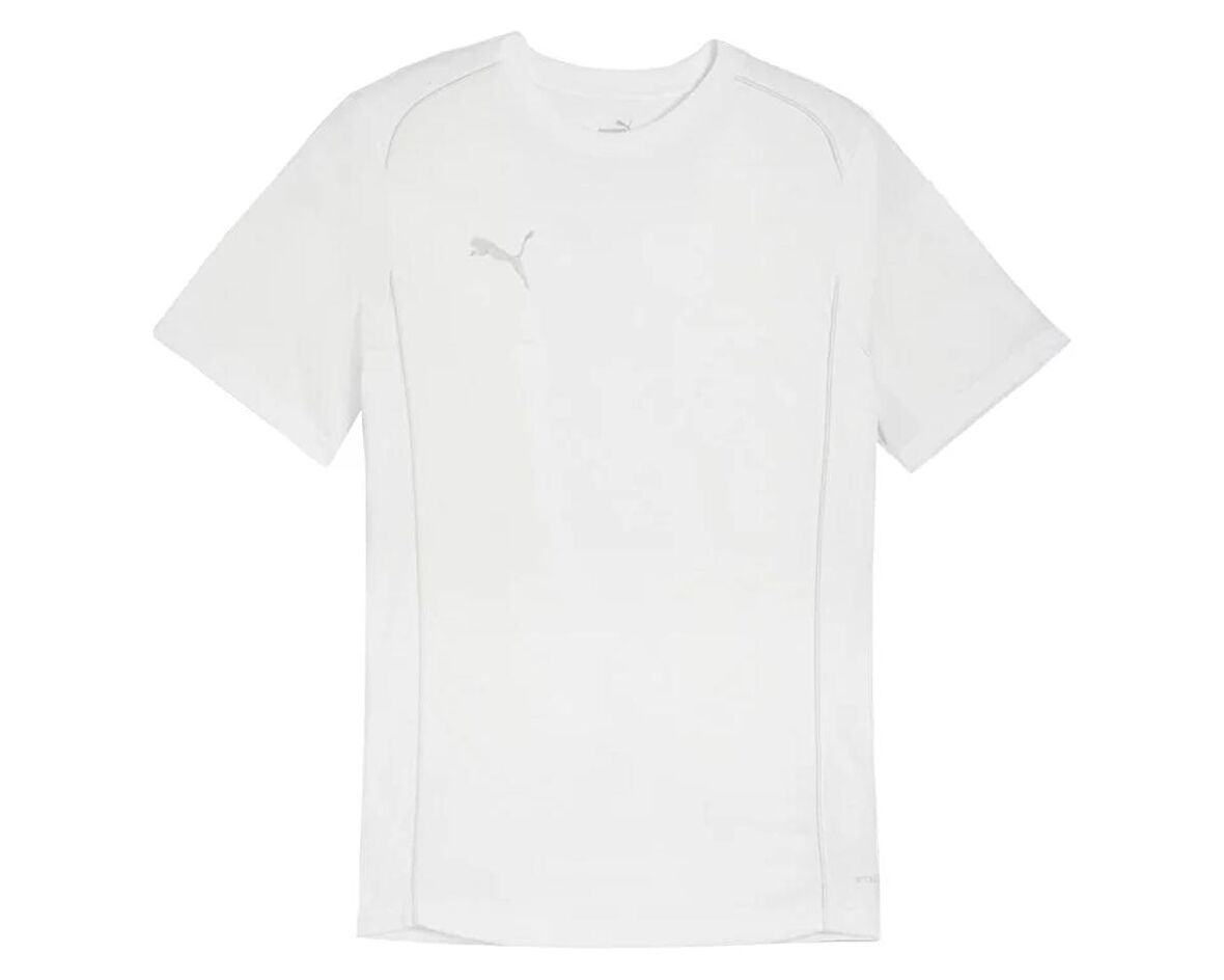 Puma Teamfinal Casuals Tee Erkek Futbol Tişörtü 65854404 Beyaz
