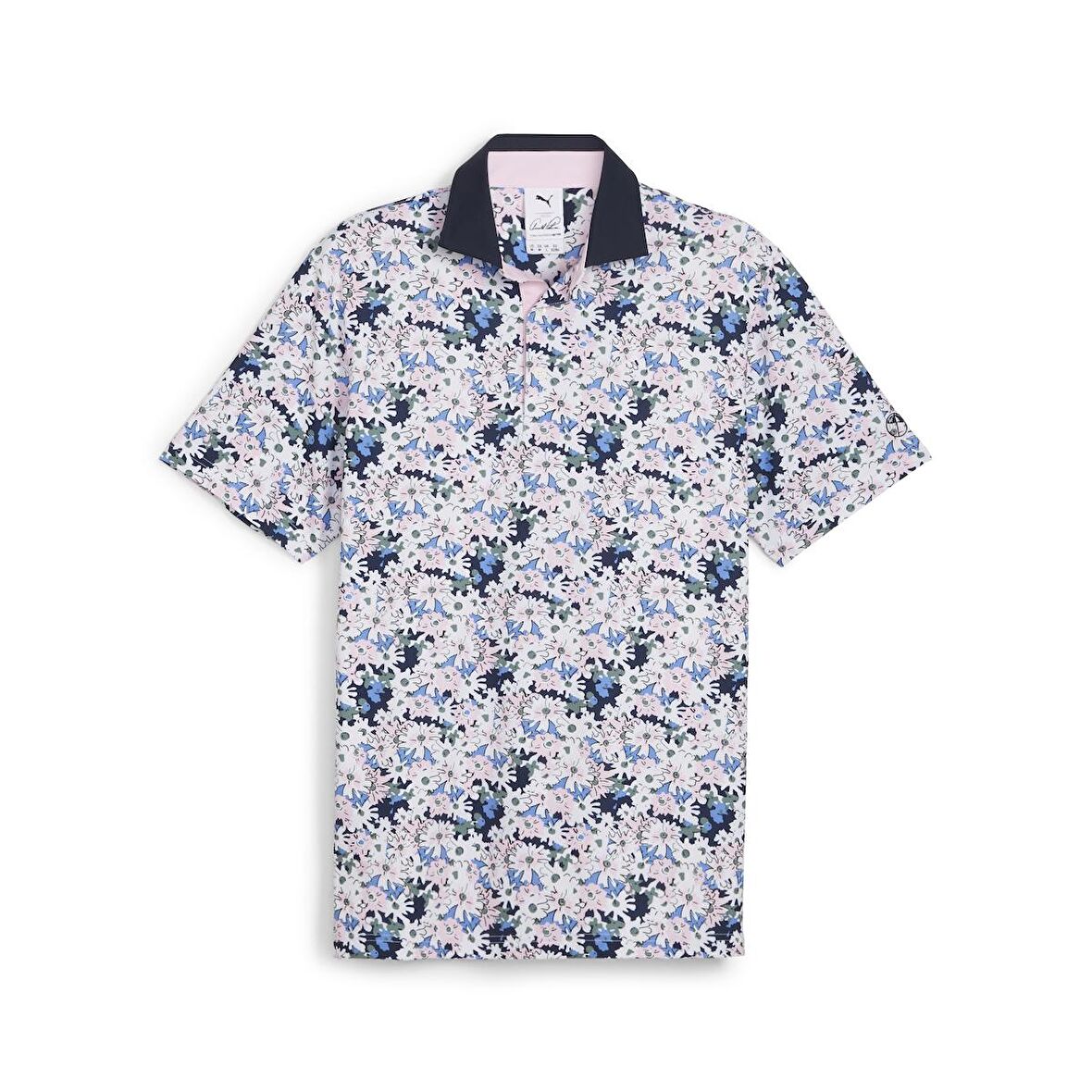 Puma AP Floral Polo Tshirt / Erkek Çiçek Baskılı Golf Tshirt