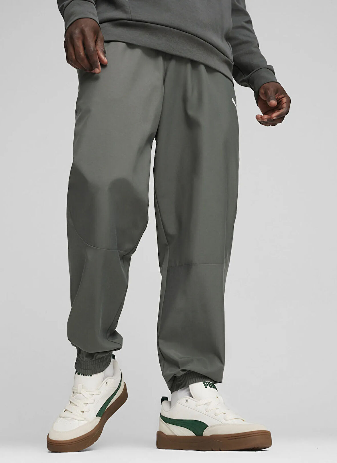 Puma 67970380 RAD/CAL Woven Pants Minera Gri Lastikli Bel Regular Fit Düz Erkek Eşofman Altı