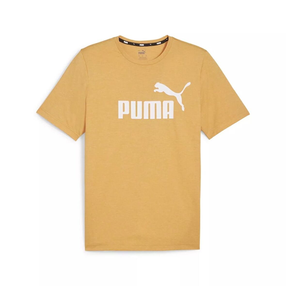 Puma Essential Heather Tee Erkek Sarı Günlük Stil Tişört 58673691