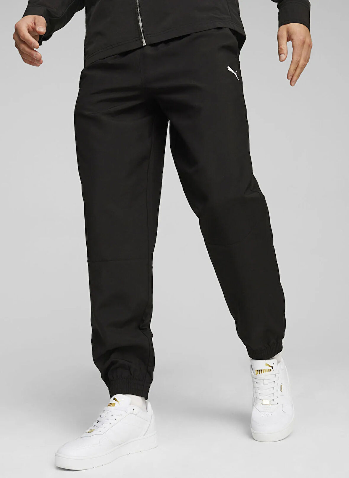 67970301 RAD/CAL Woven Pants PUMA B Siyah Lastikli Bel Regular Fit Erkek Eşofman Altı