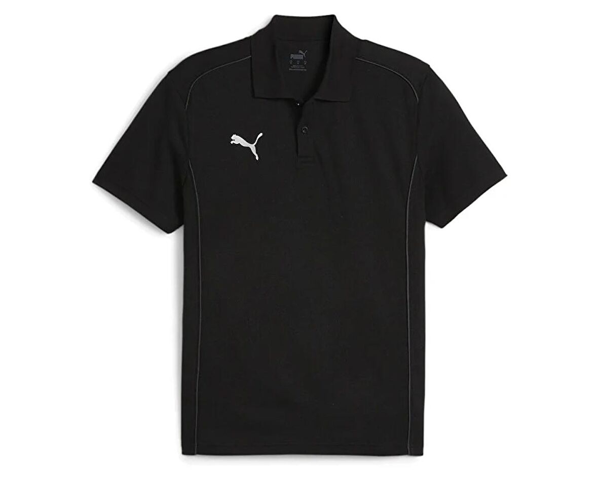 Puma Teamfinal Casuals Polo Erkek Futbol Polo Tişörtü 65853503 Siyah