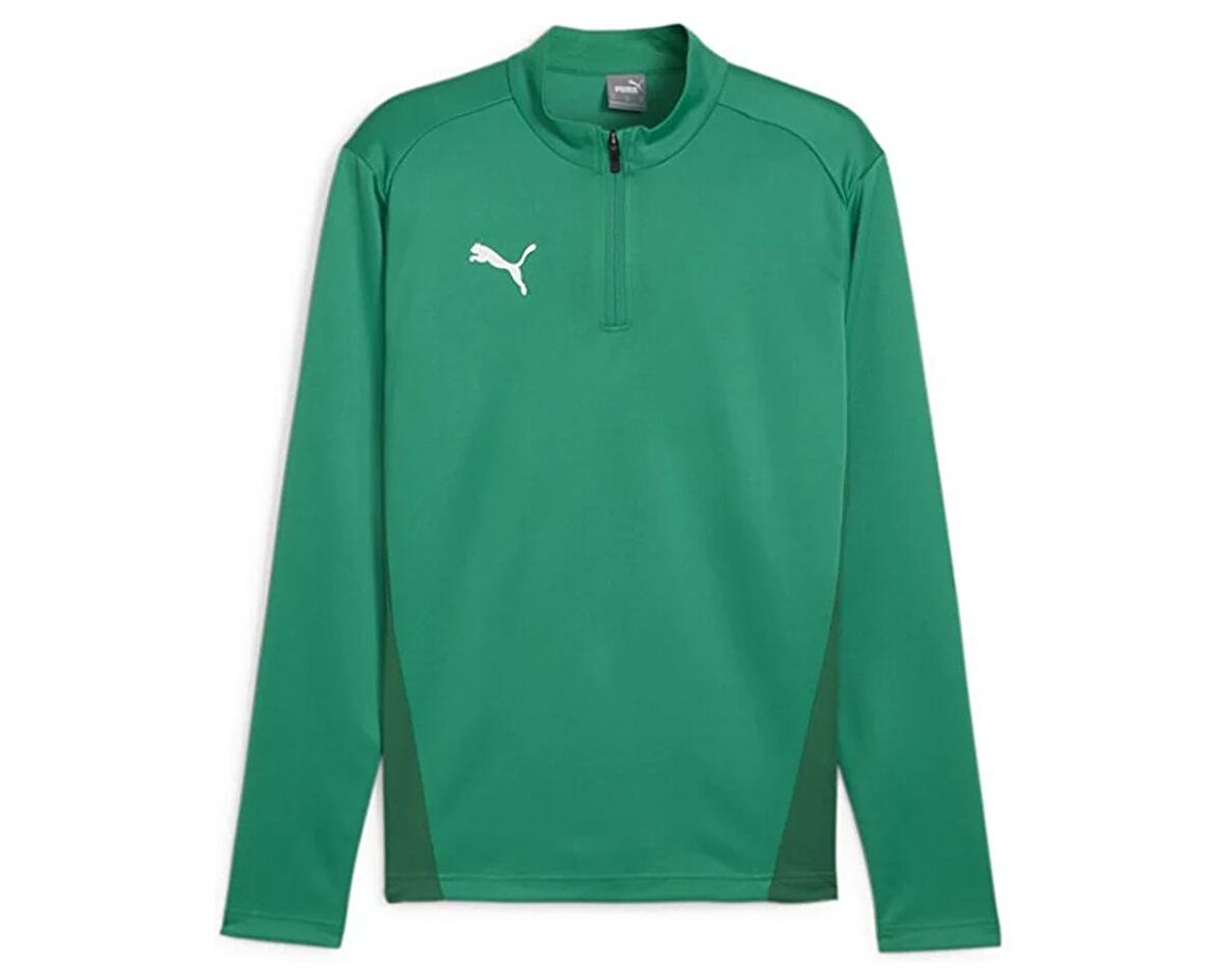 Puma Teamgoal Training 1/4 Zıp Top Erkek Futbol Antrenman Sweatshirts 65862905 Yeşil