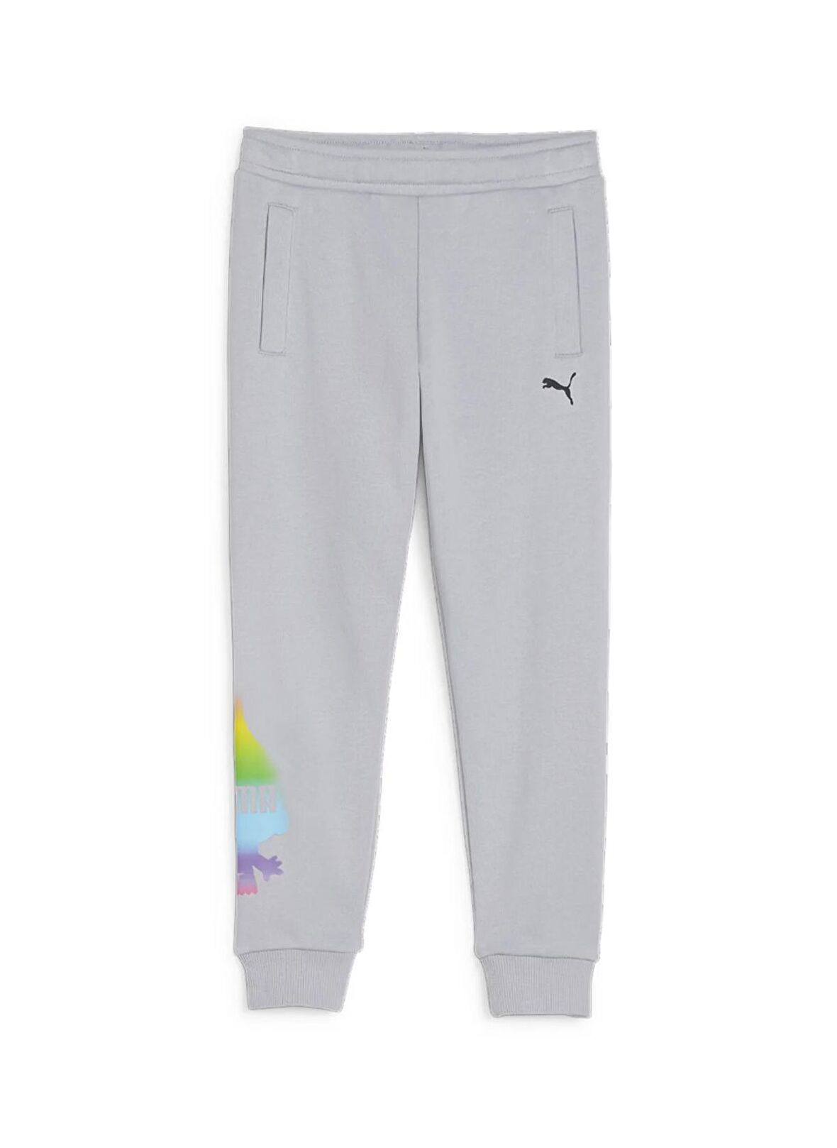 Puma Lastikli Paça Gri Erkek Eşofman Altı 62483063-PUMA X TROLLS Sweatpants