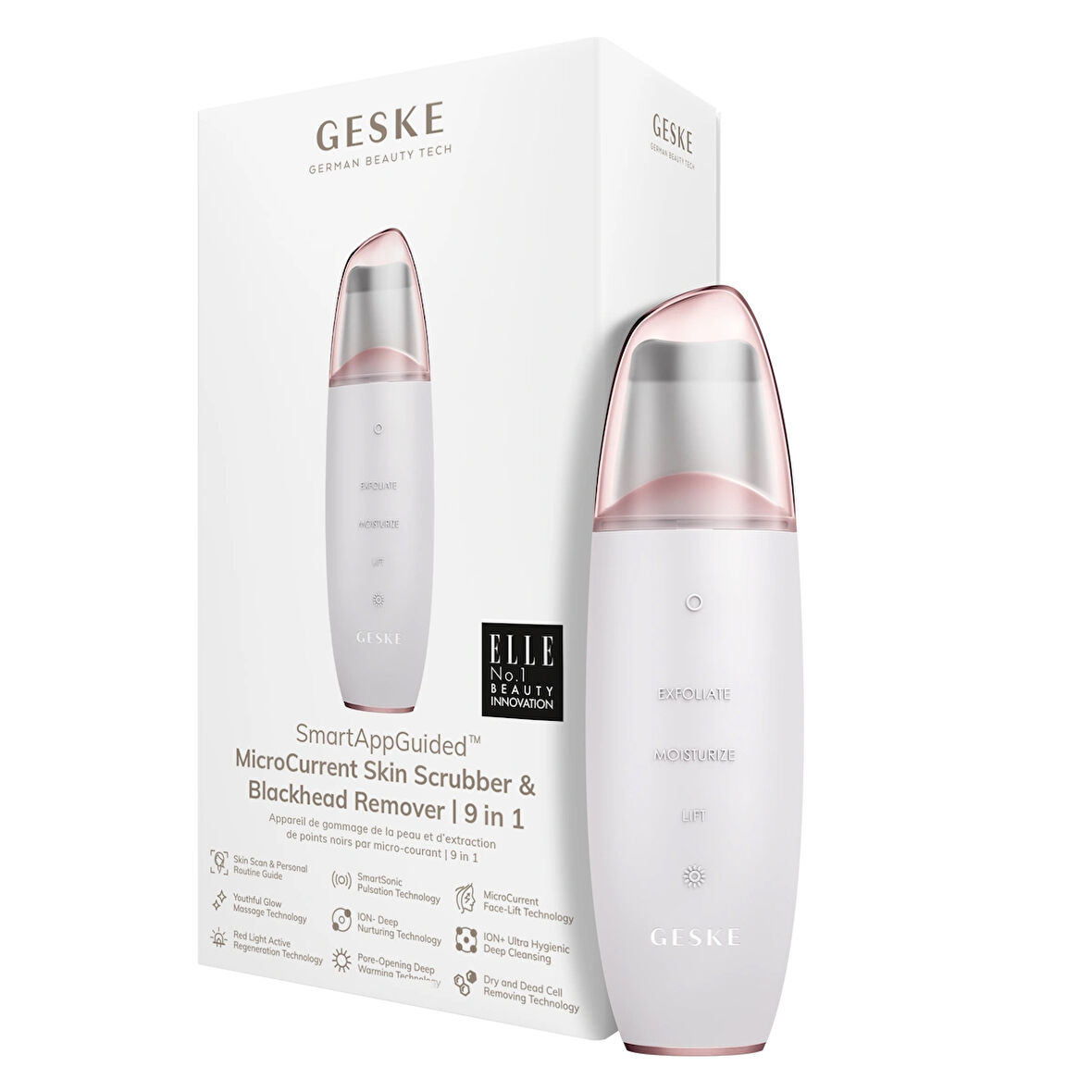 Mikro Akım Siyah Nokta Temizleme Cihazı | MicroCurrent Skin Scrubber & Blackhead Remover