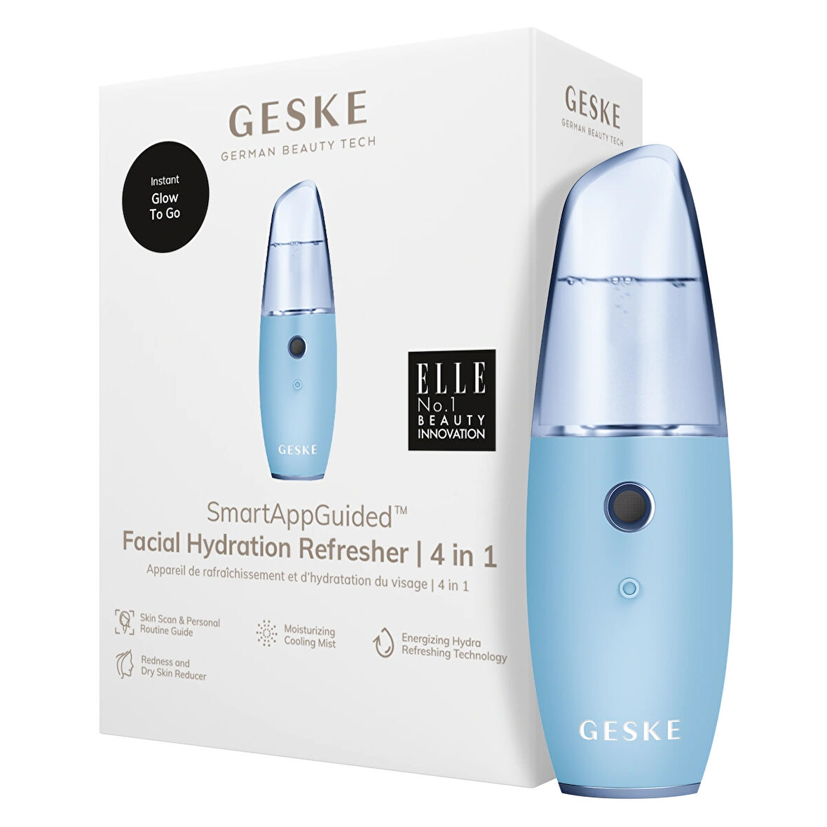 Buharlı Cilt Nemlendirici ve Yenileyici Akıllı Yüz Bakım Cihazı | Facial Hydration Refresher