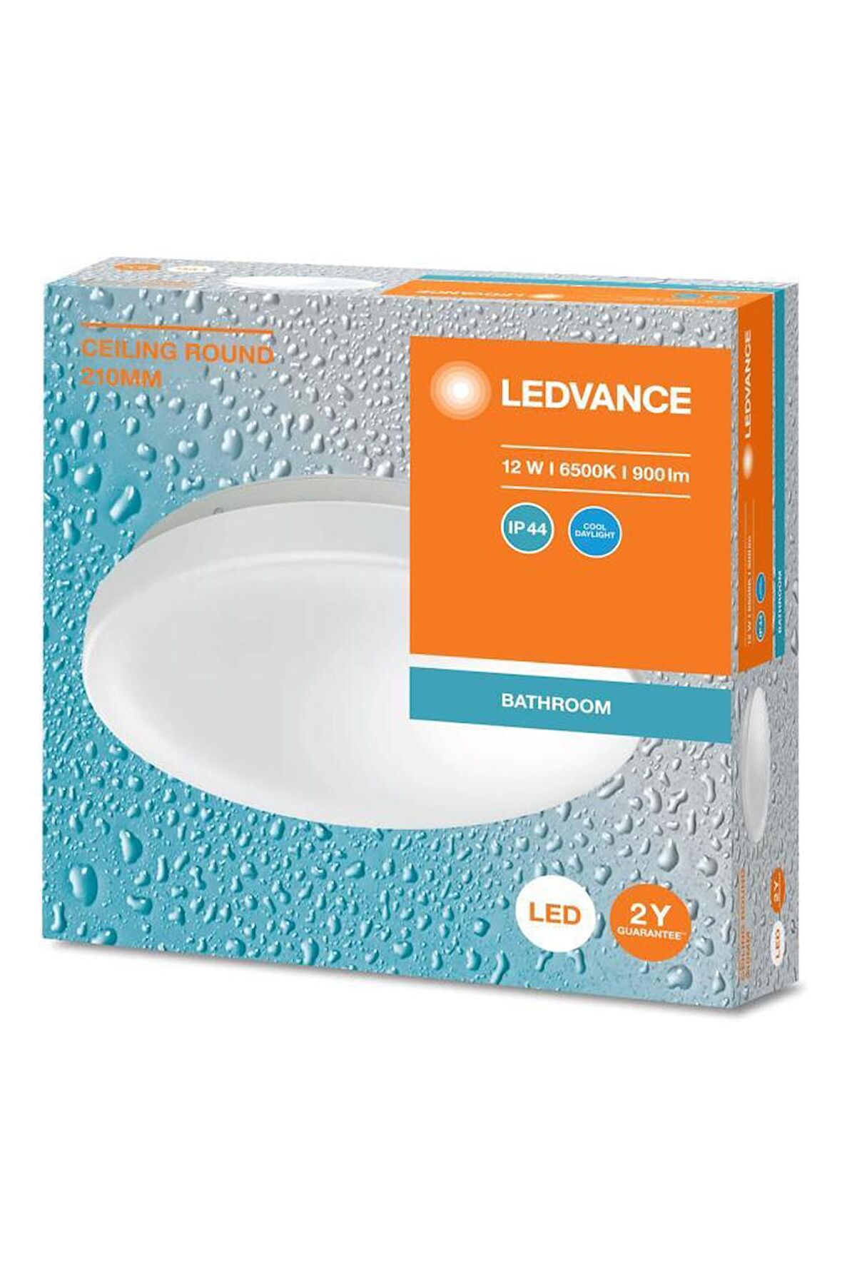 Osram - Ledvance 12W Led Plafonyer 6500K Beyaz Işık - Tavan Armatür Banyo Lambası