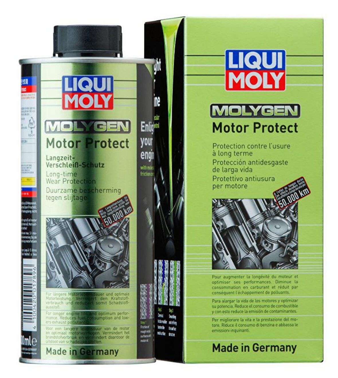 Liqui Moly Molygen Benzin Dizel LPG Uyumlu Motor Yağı Katkısı 500 ml