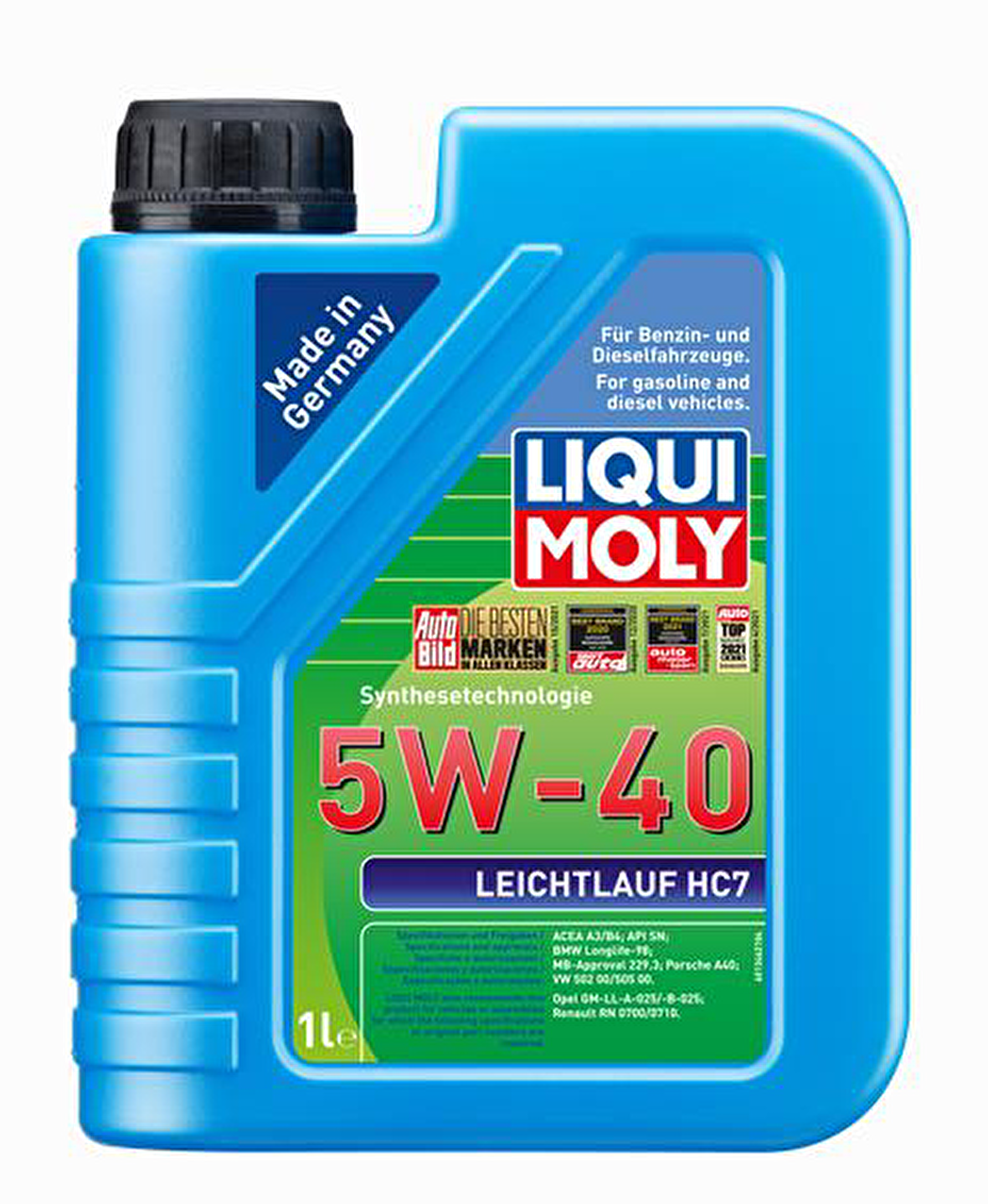 Liqui Moly Leichtlauf HC7 5W-40 Motor Yağı 1 Litre