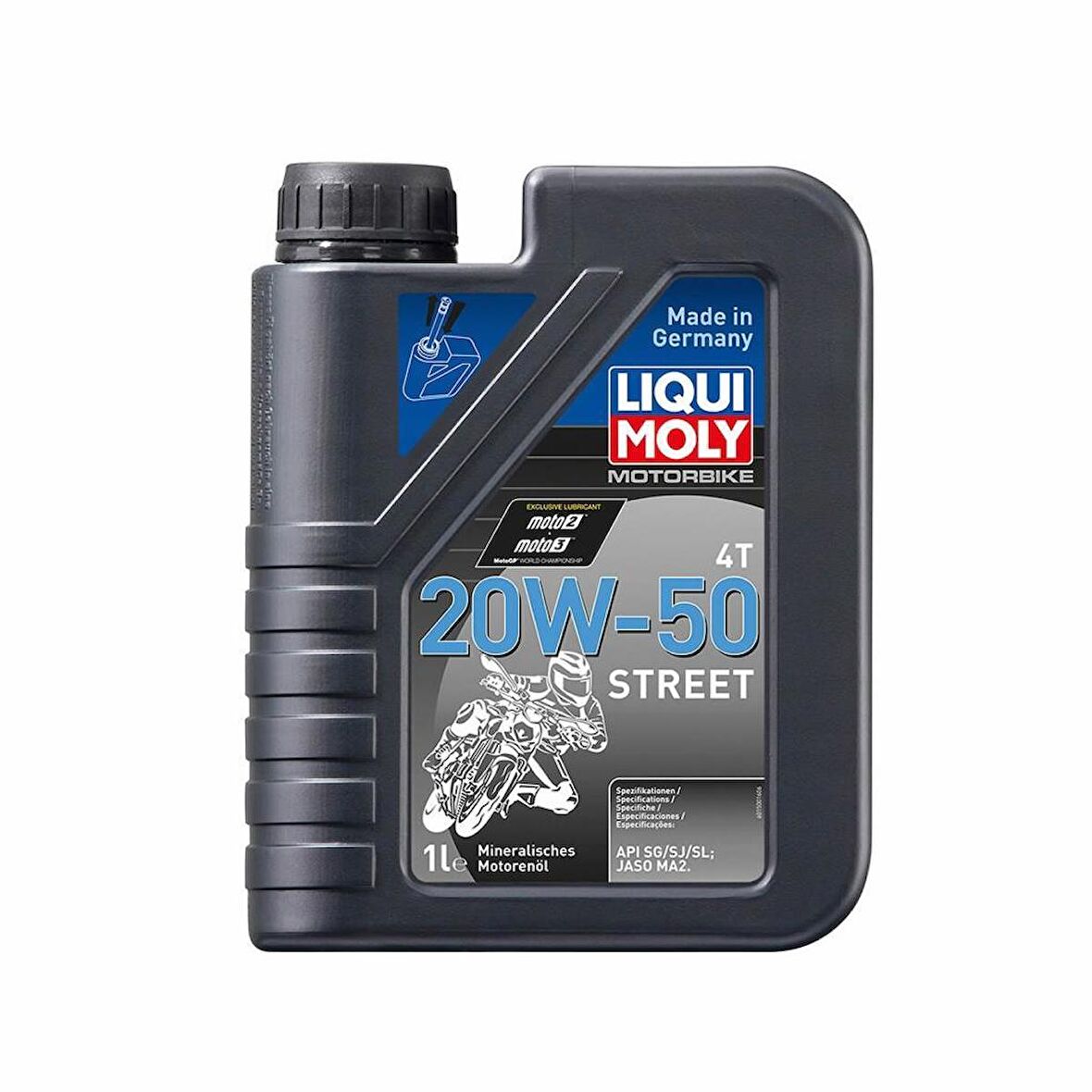 Liqui Moly 20W-50 4T Basic Street 1 Lt Motosiklet Yağı (1500)