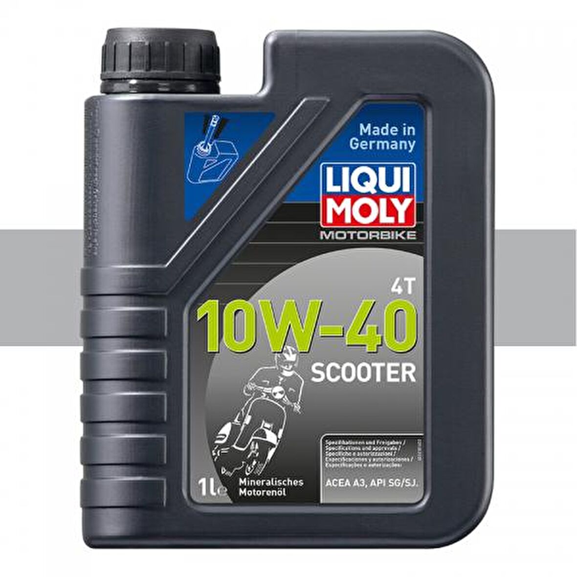 Liqui Moly Scooter 4T 10W-40 Mineral Motosiklet Yağı 1 lt 